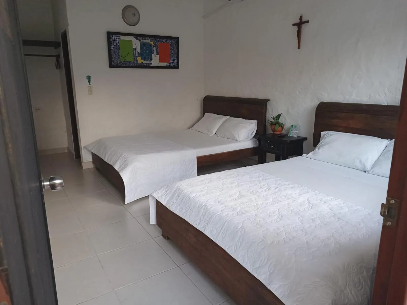 Bed in Hotel Villa Maritza