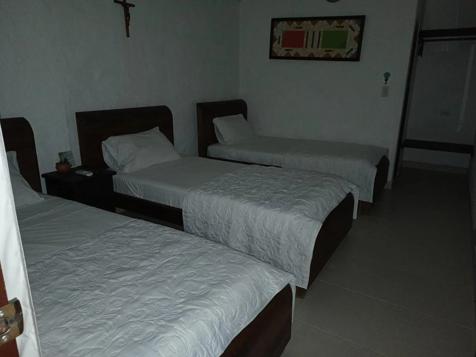 Bed in Hotel Villa Maritza