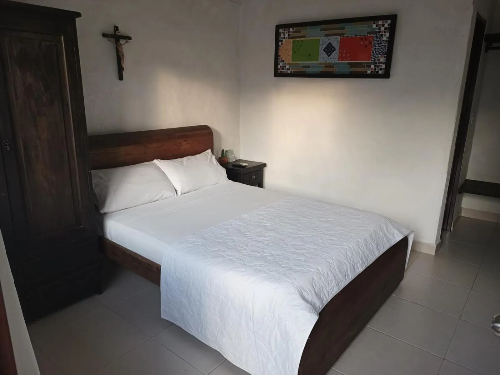 Bed in Hotel Villa Maritza
