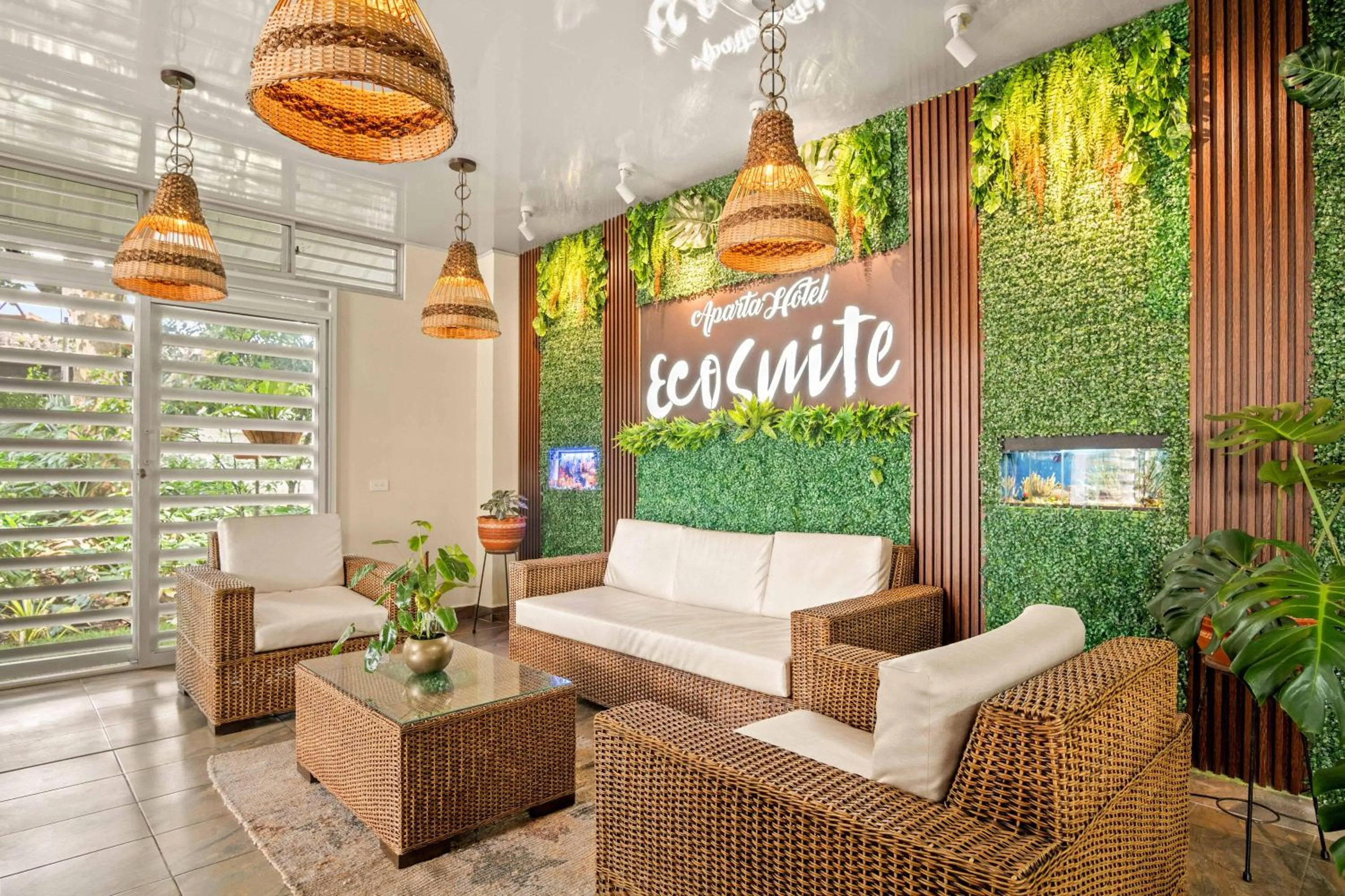 Living room in Hotel Eco Suite