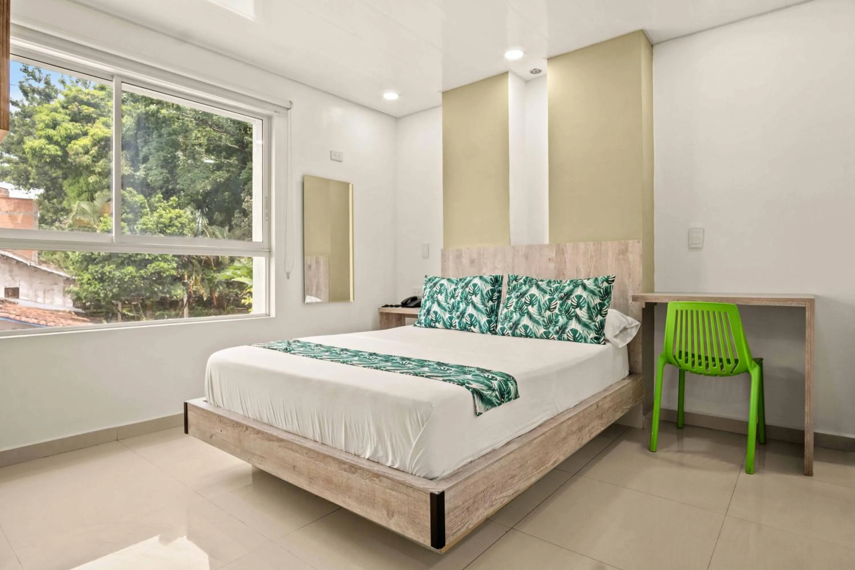 Bed in Hotel Eco Suite