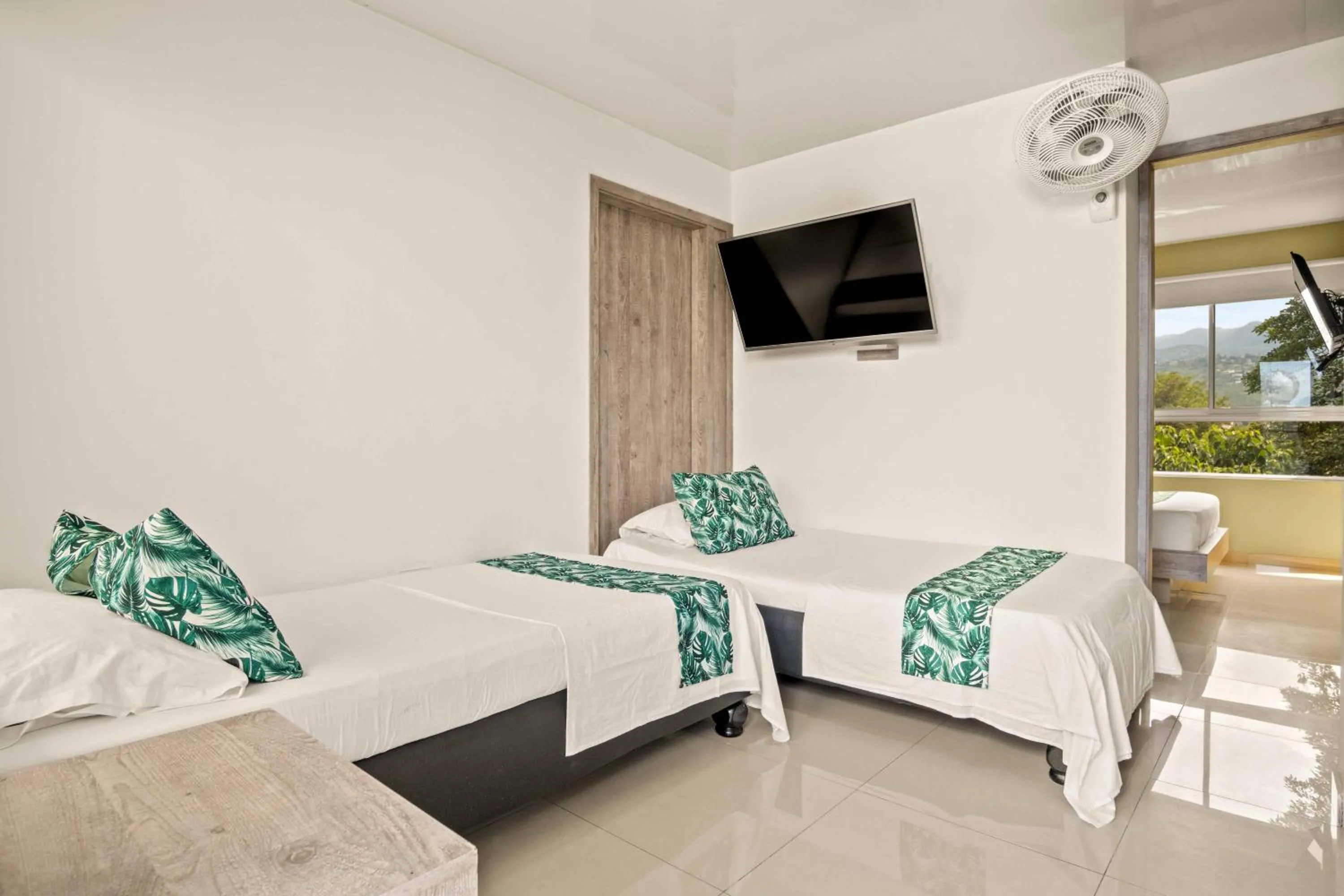 Bed in Hotel Eco Suite