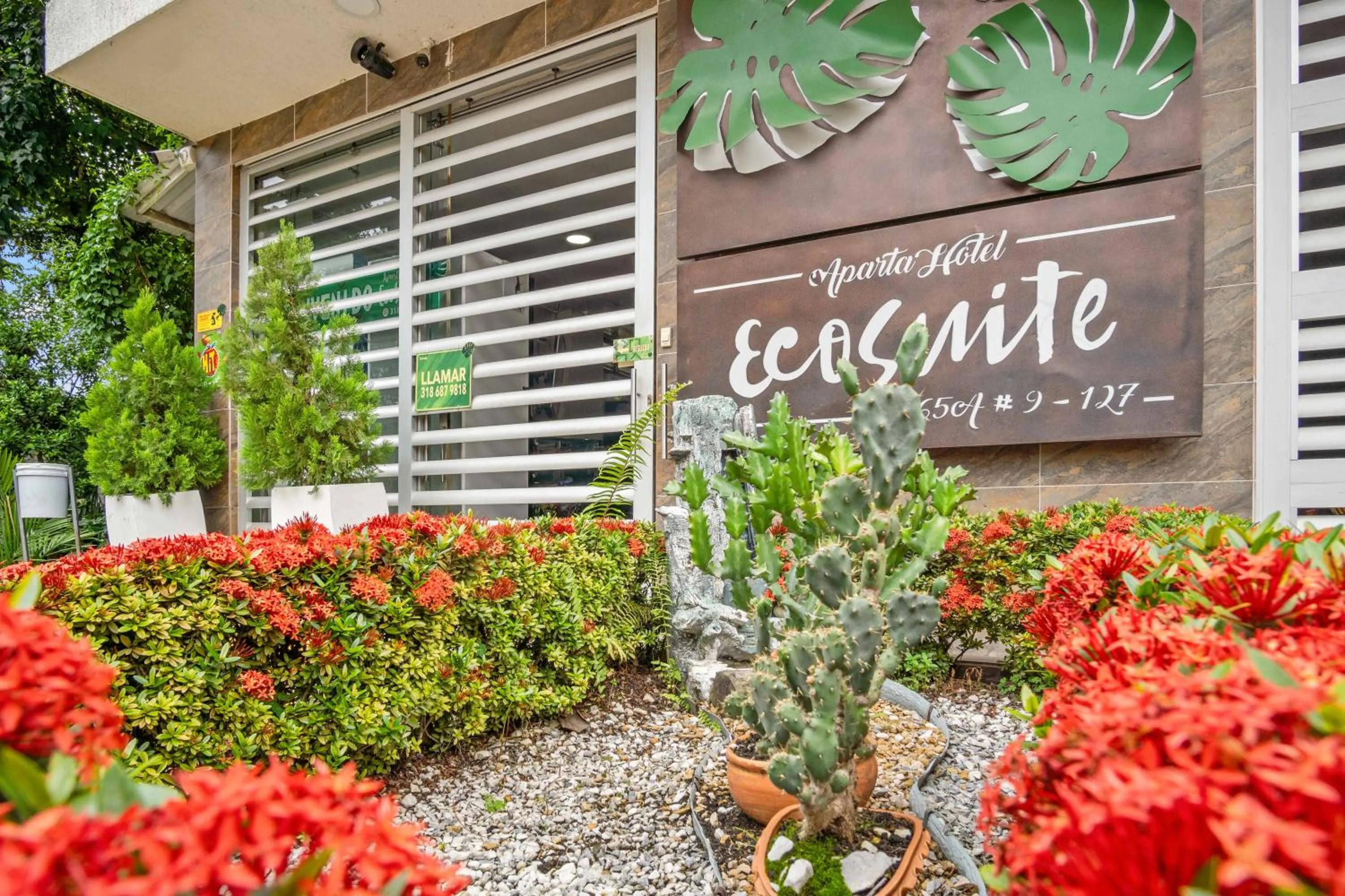 Garden in Aparta Hotel EcoSuite