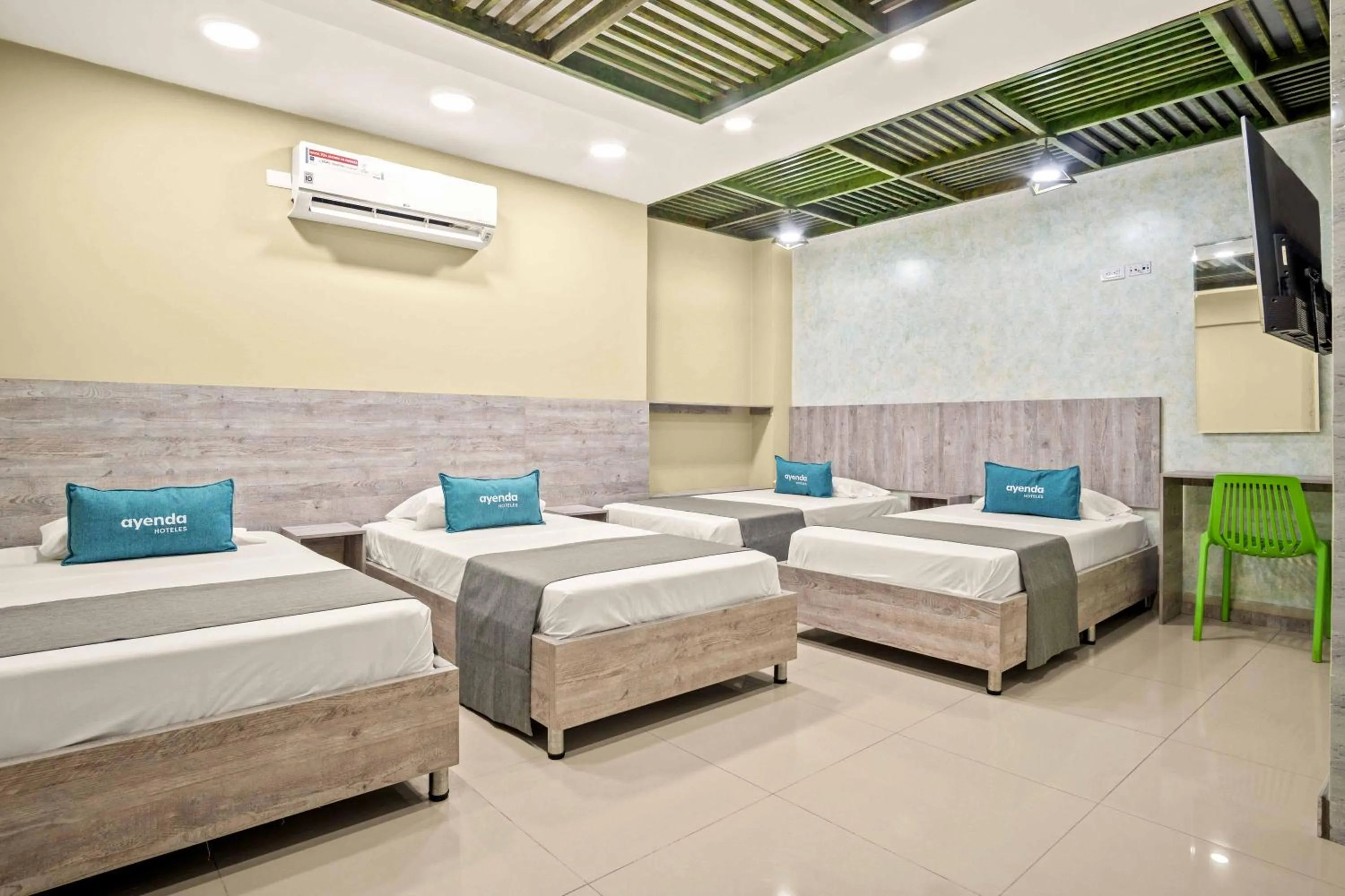 Bed in Hotel Eco Suite