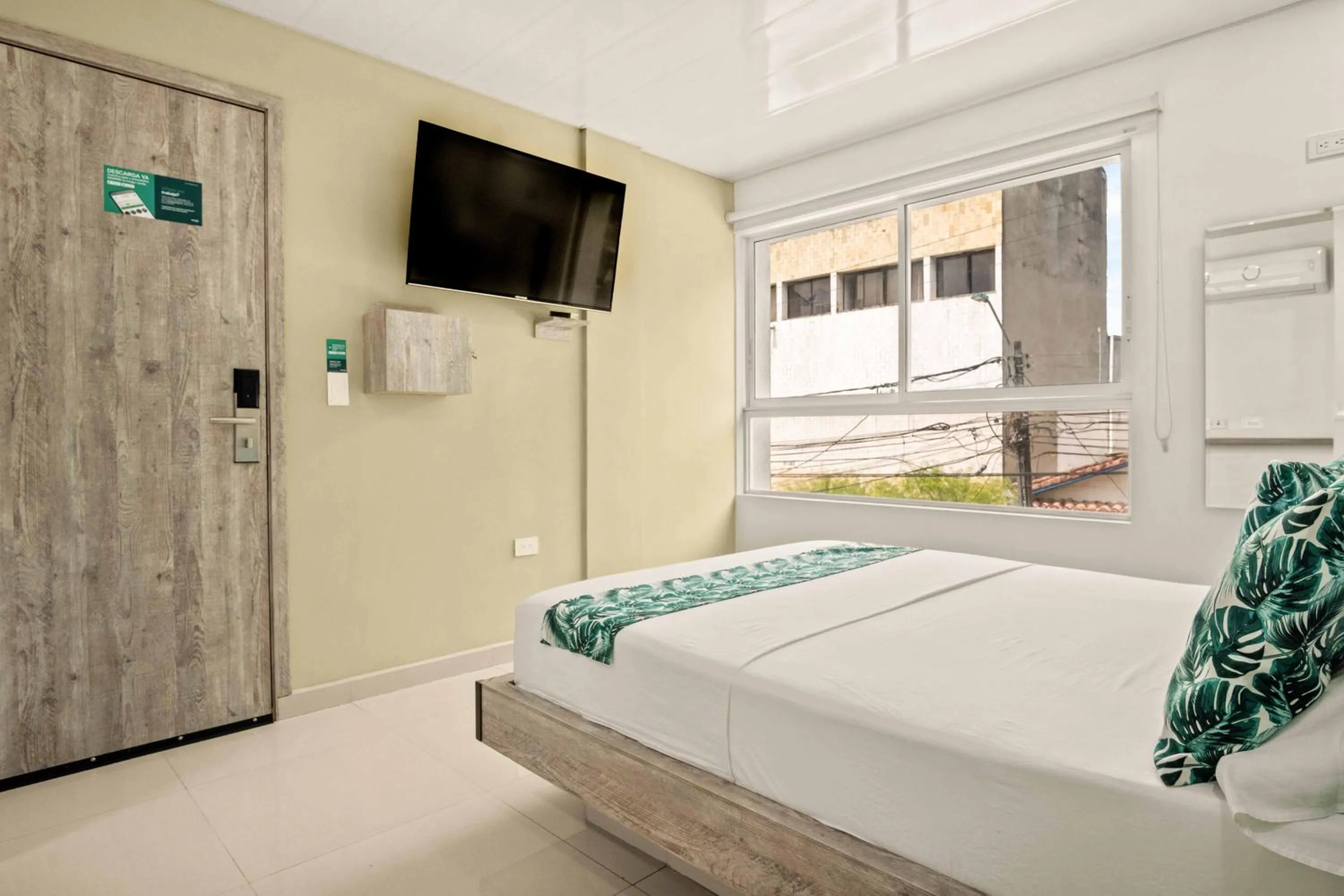 Bed in Hotel Eco Suite