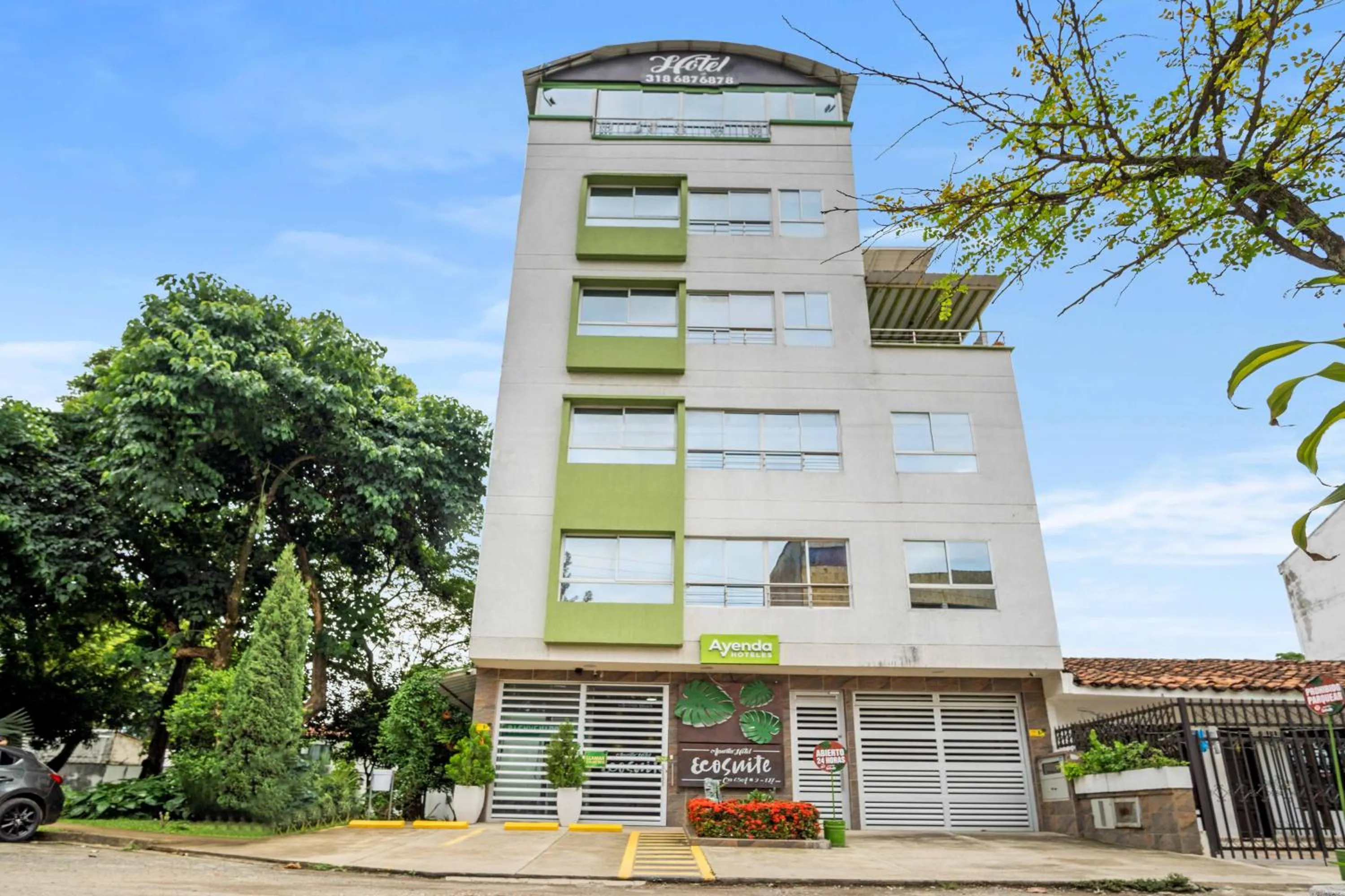 Property building in Hotel Eco Suite