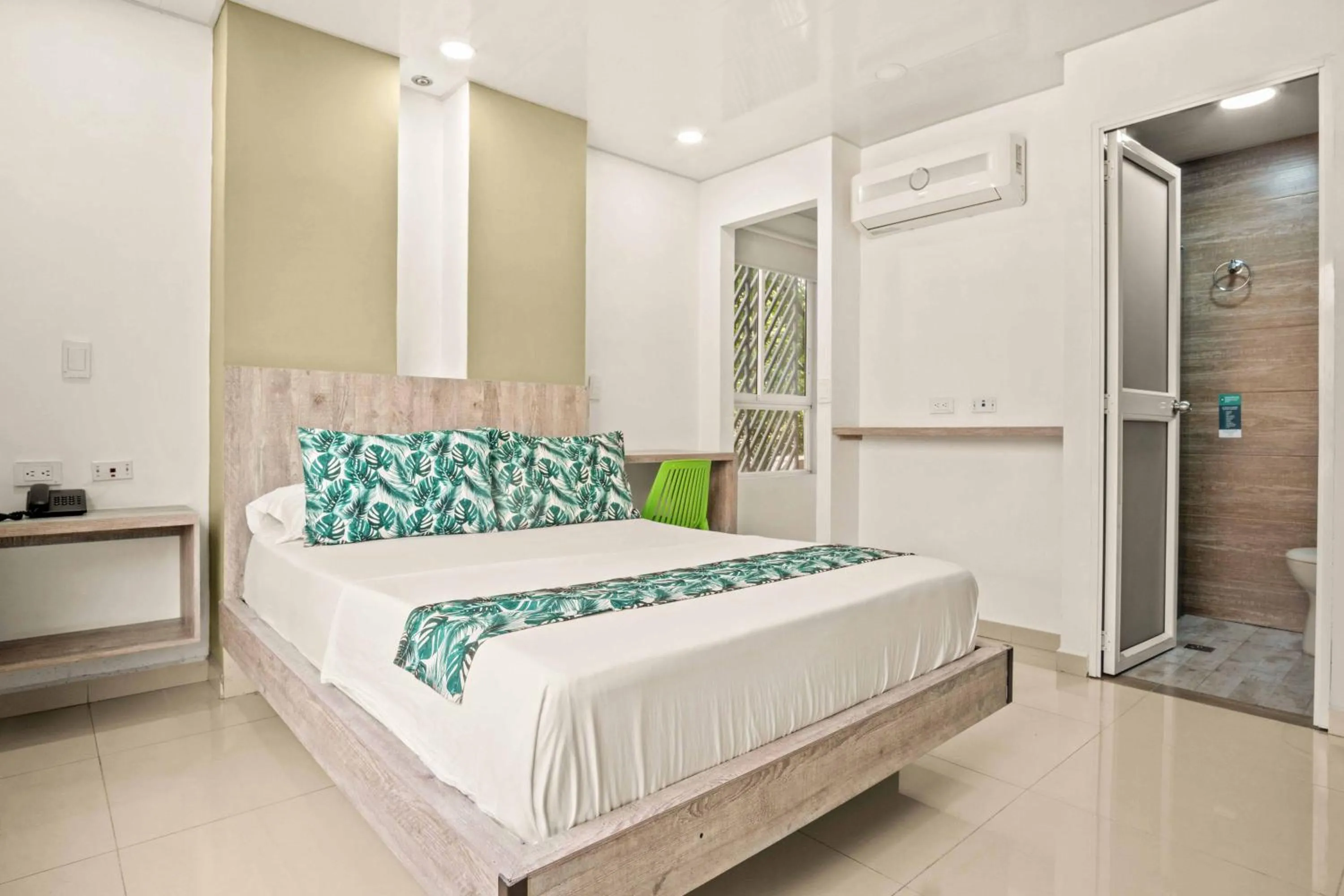 Bed in Hotel Eco Suite