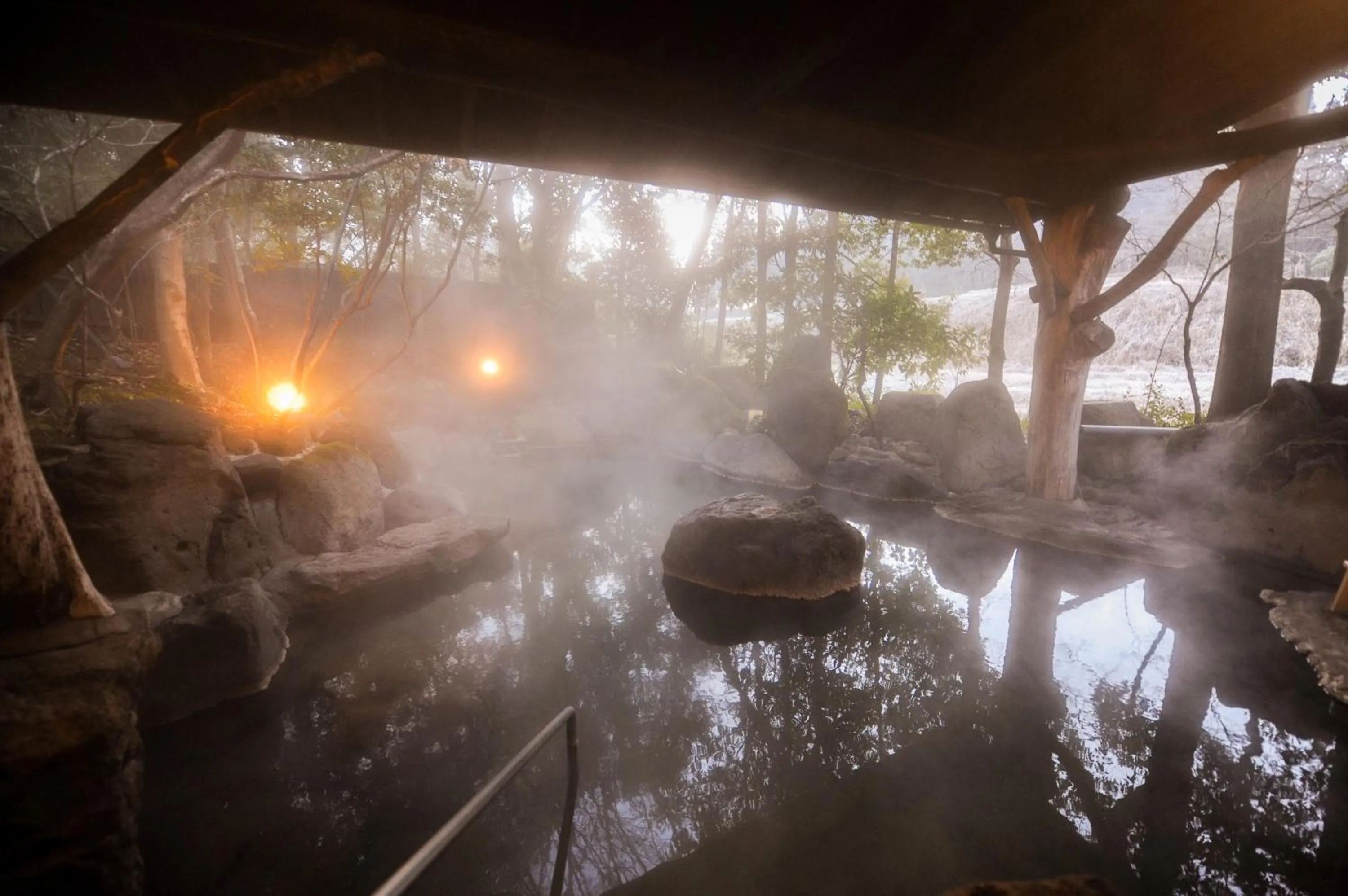 Open Air Bath in Yamashinobu