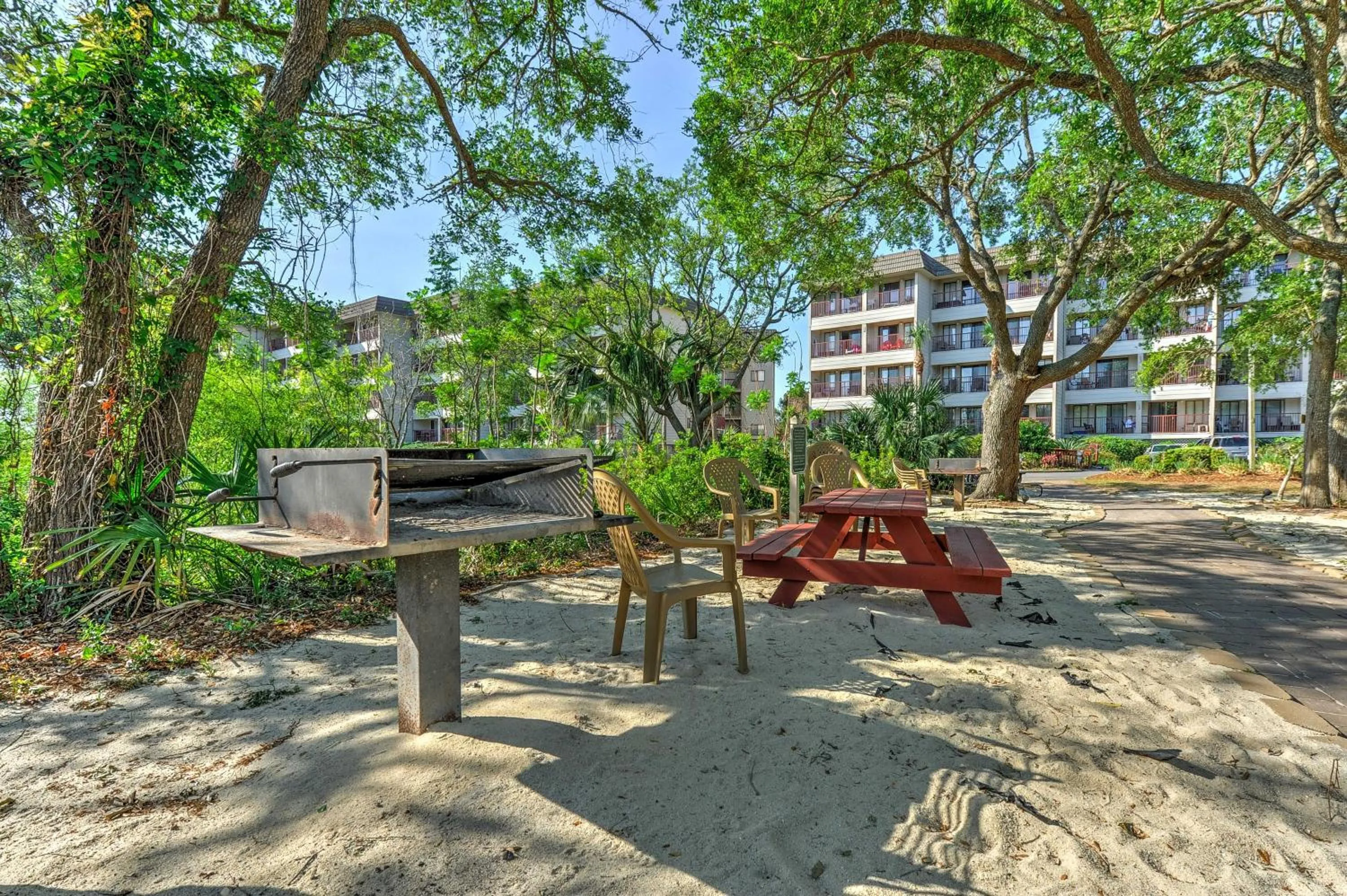 Relax by Pool and Walk to Beach Hilton Head Condo!