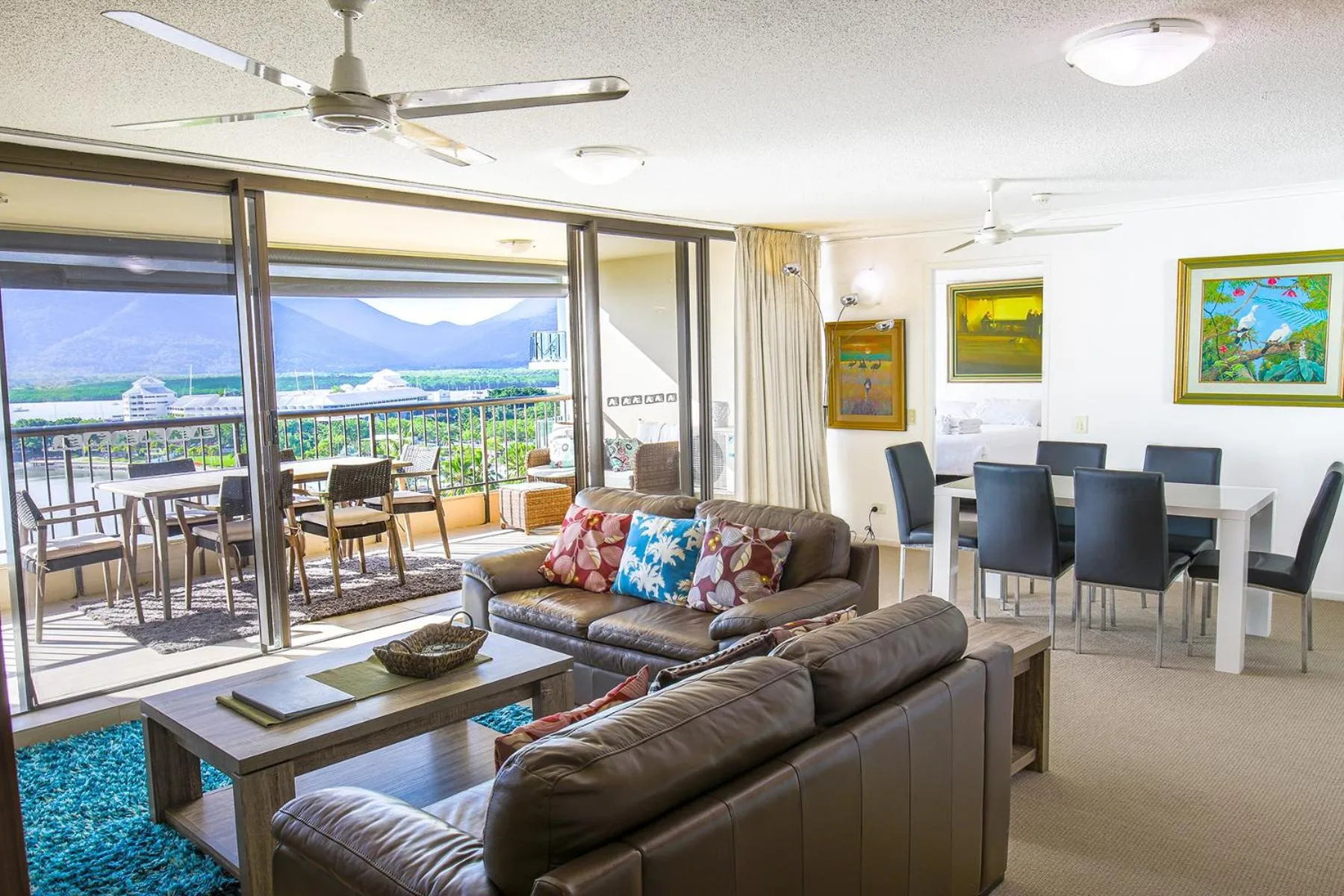 Living room in Cairns Aquarius