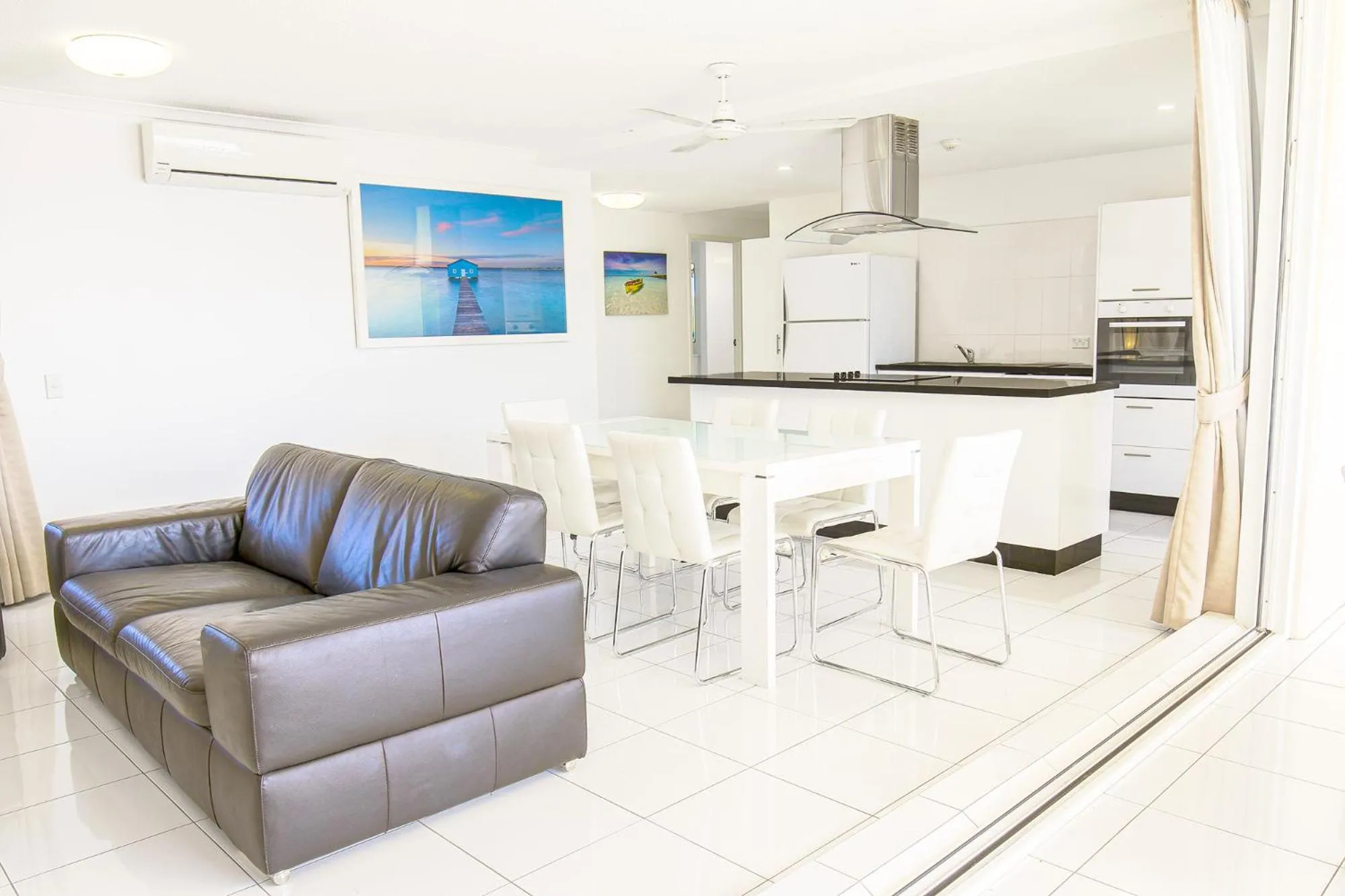 Living room in Cairns Aquarius