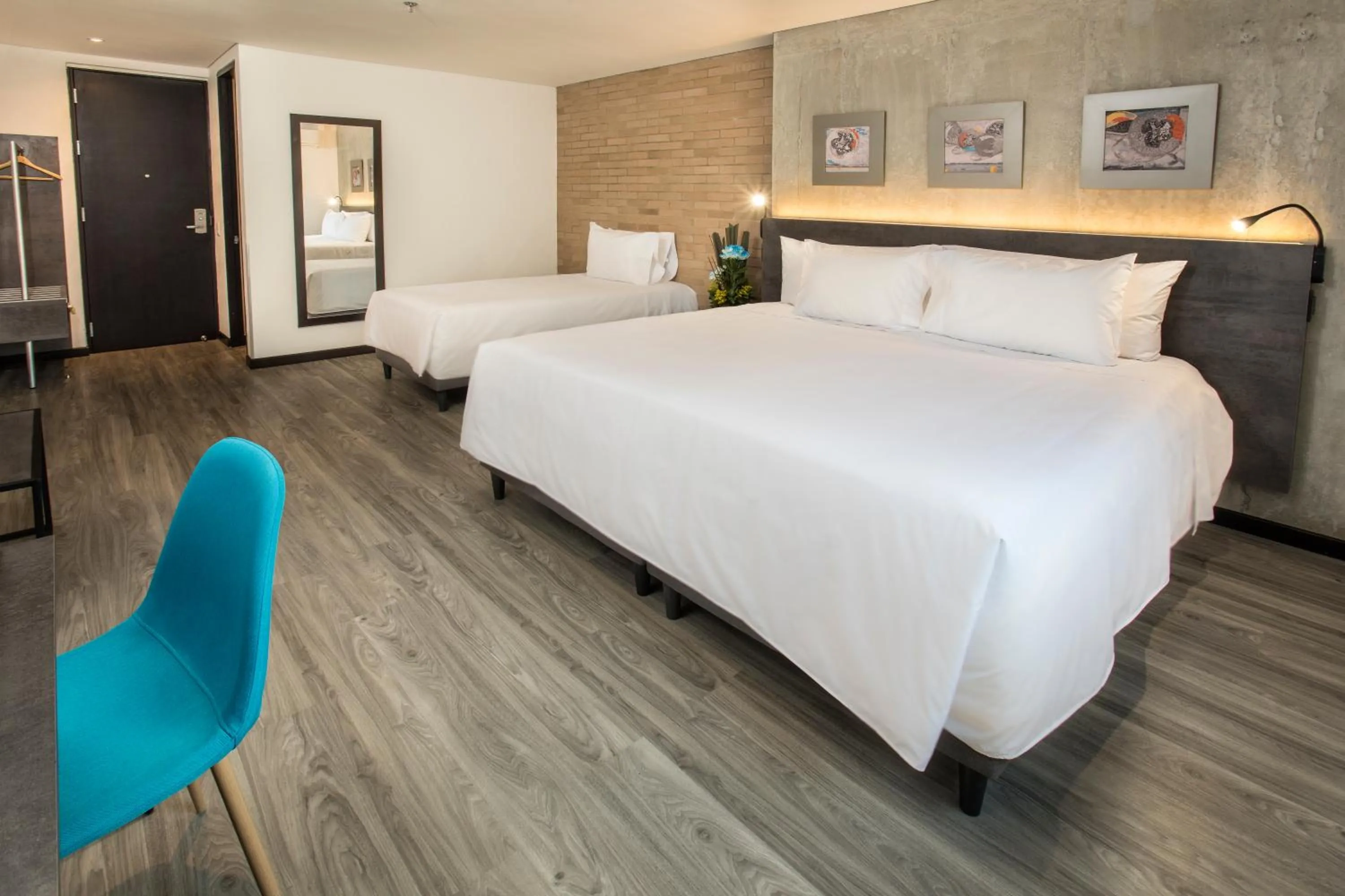 Bed in Hotel Quinta Norte Chipichape