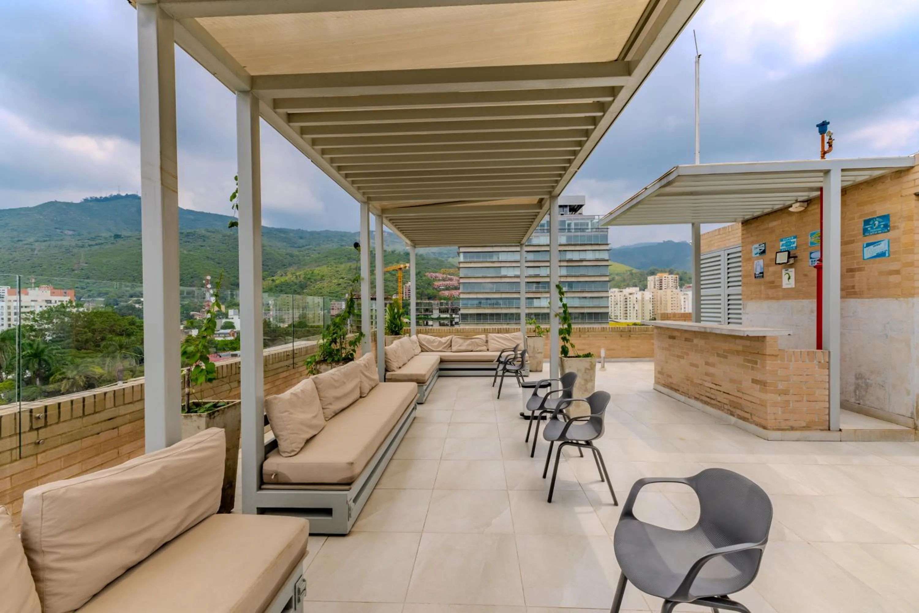 Balcony/Terrace in Hotel Quinta Norte Chipichape