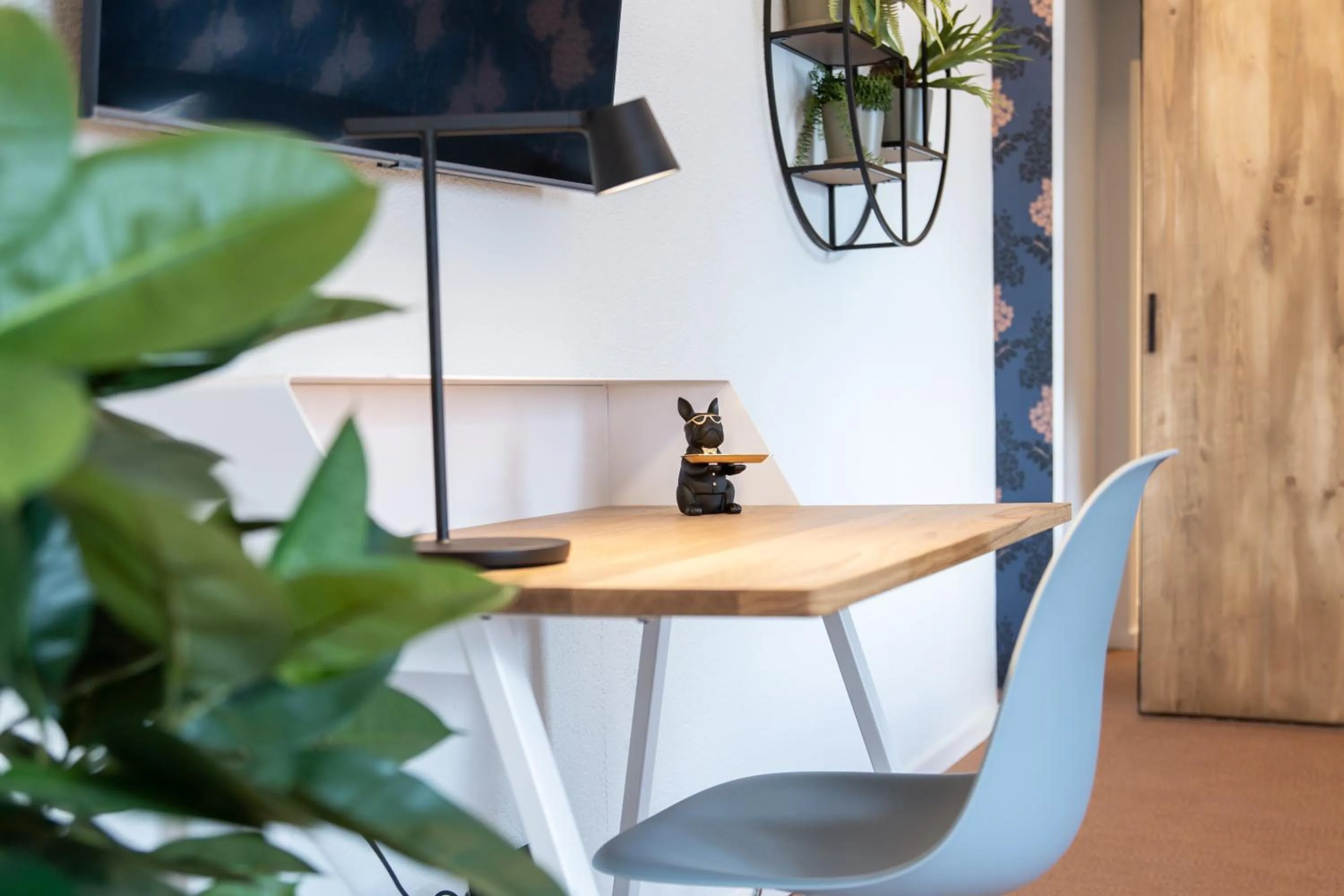Seating area in B-Hotel