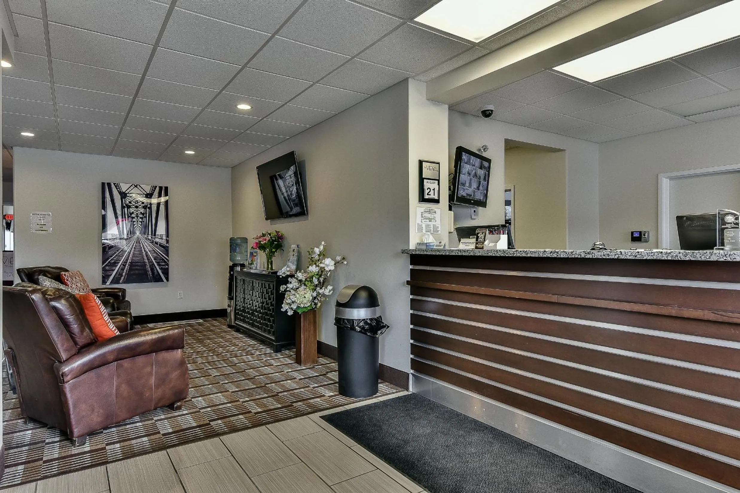 Lobby or reception in The View Hotel