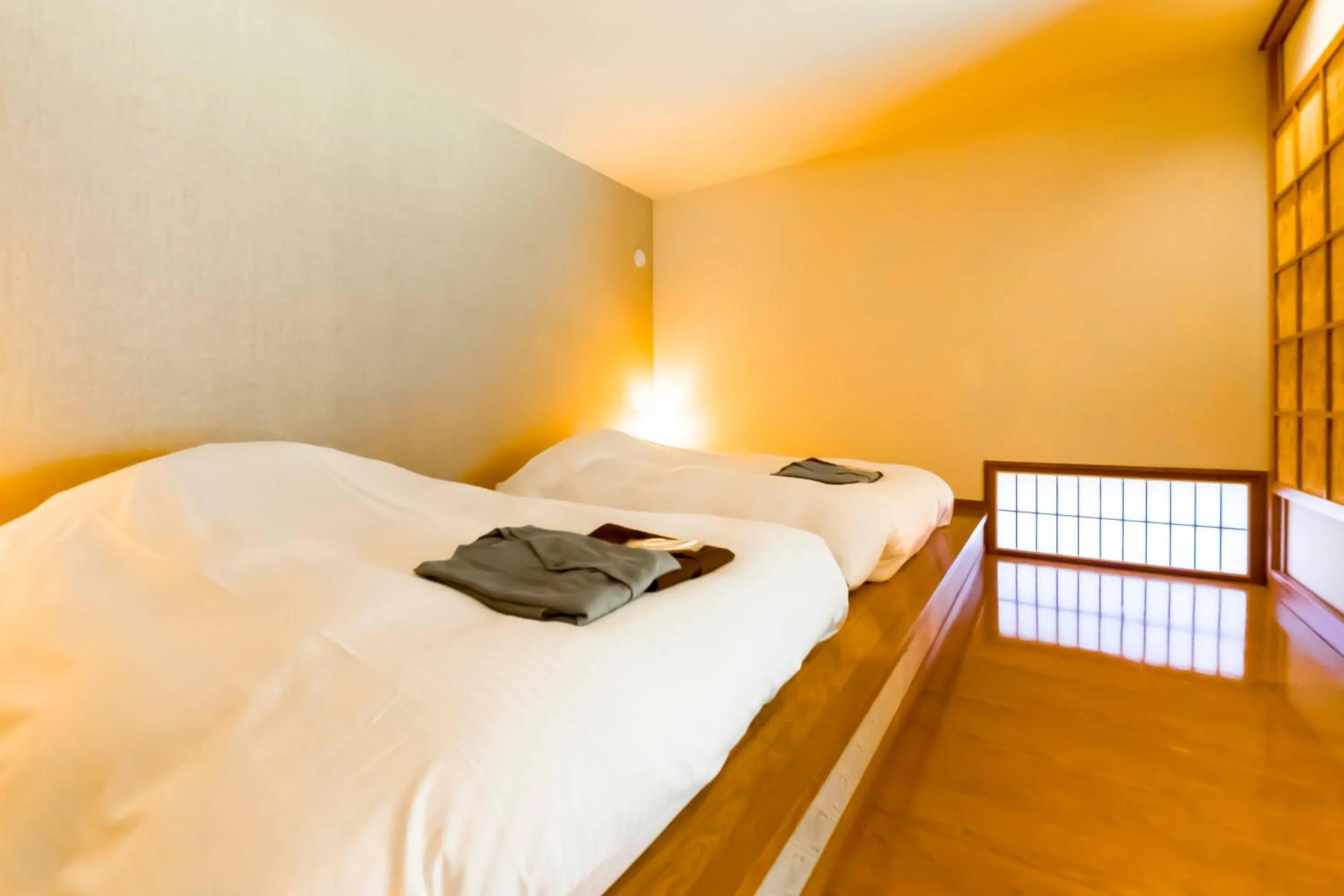 Bedroom, Bed in Yamado