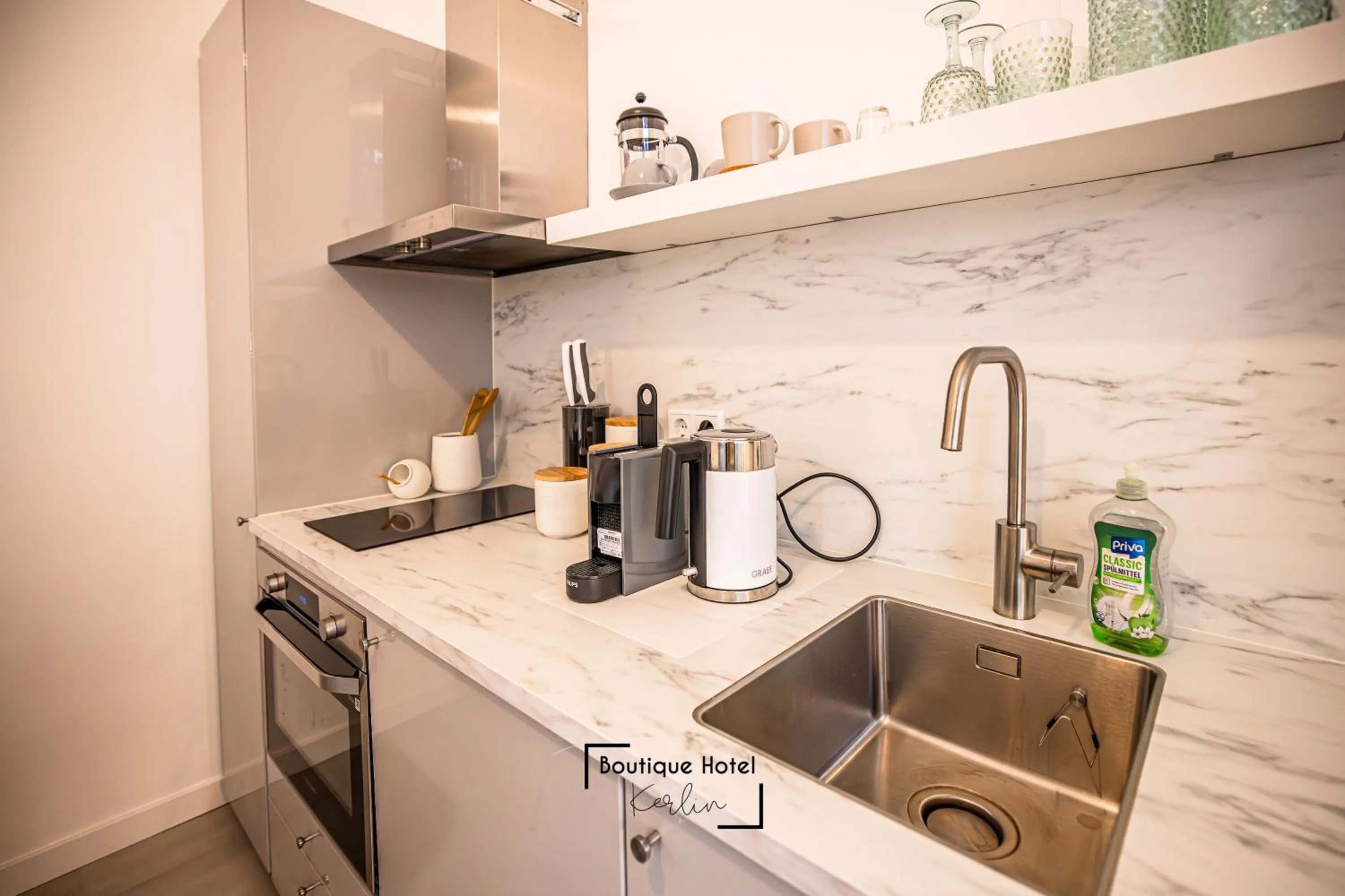 kitchen in Boutique Hotel Kerlin