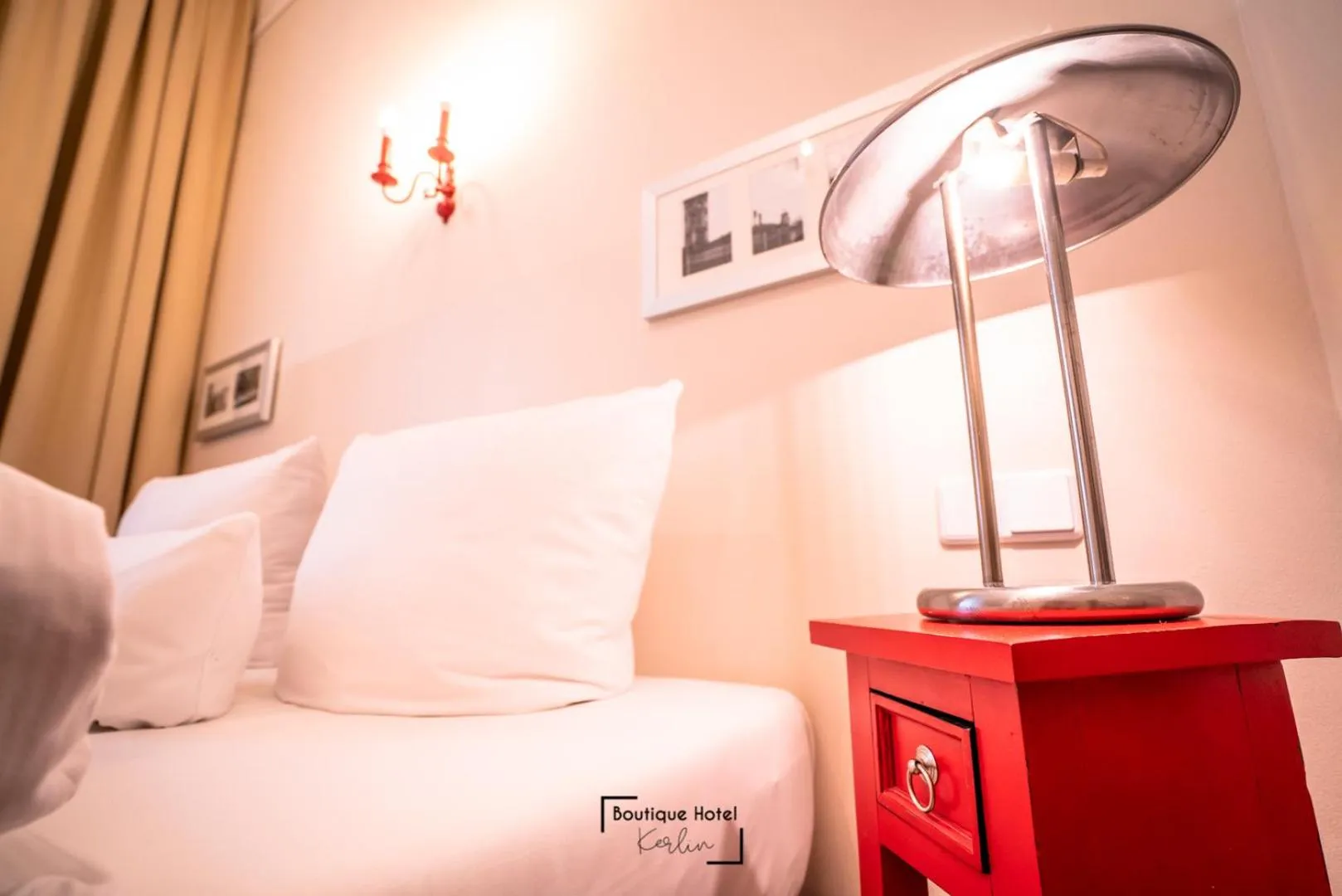 Decorative detail, Bed in Boutique Hotel Kerlin