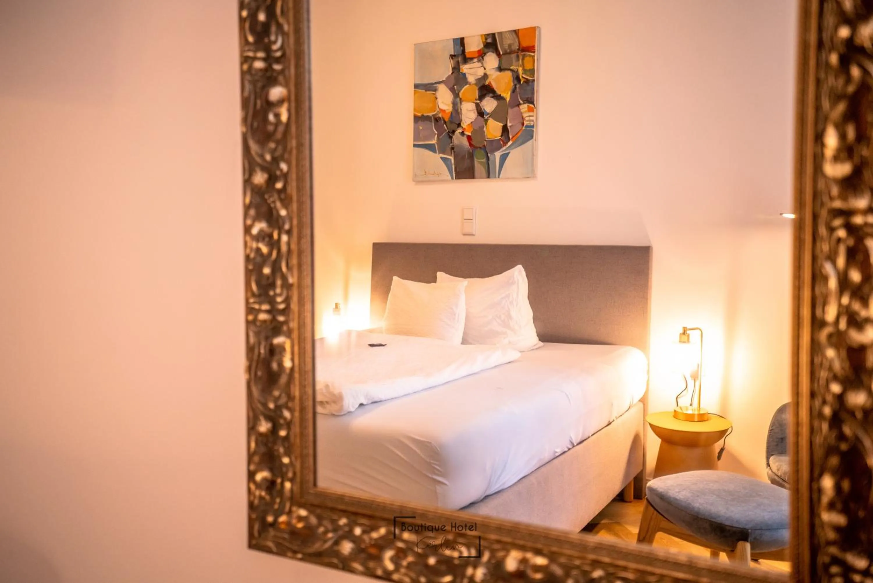 Decorative detail, Bed in Boutique Hotel Kerlin