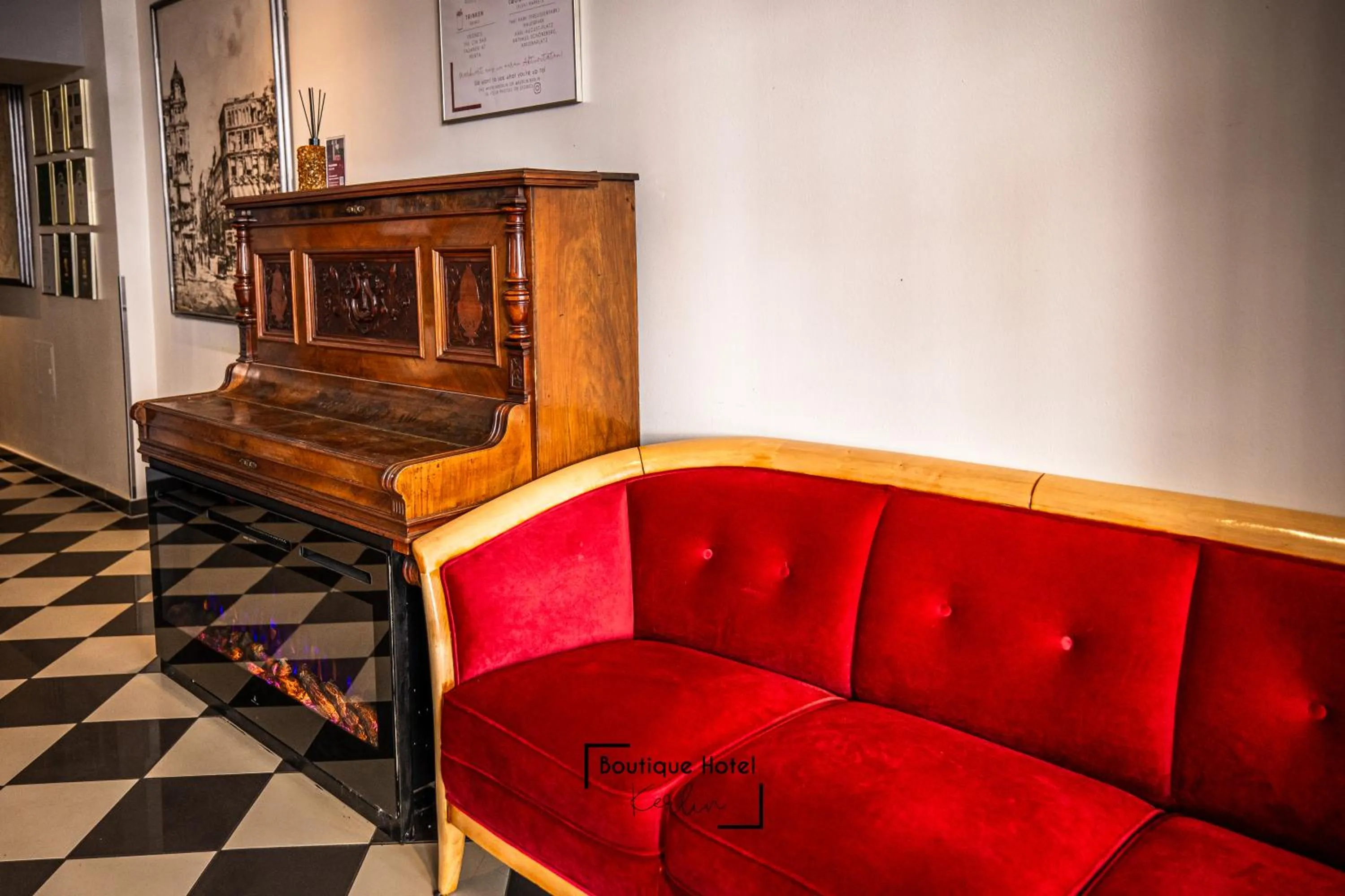 Lobby or reception in Boutique Hotel Kerlin