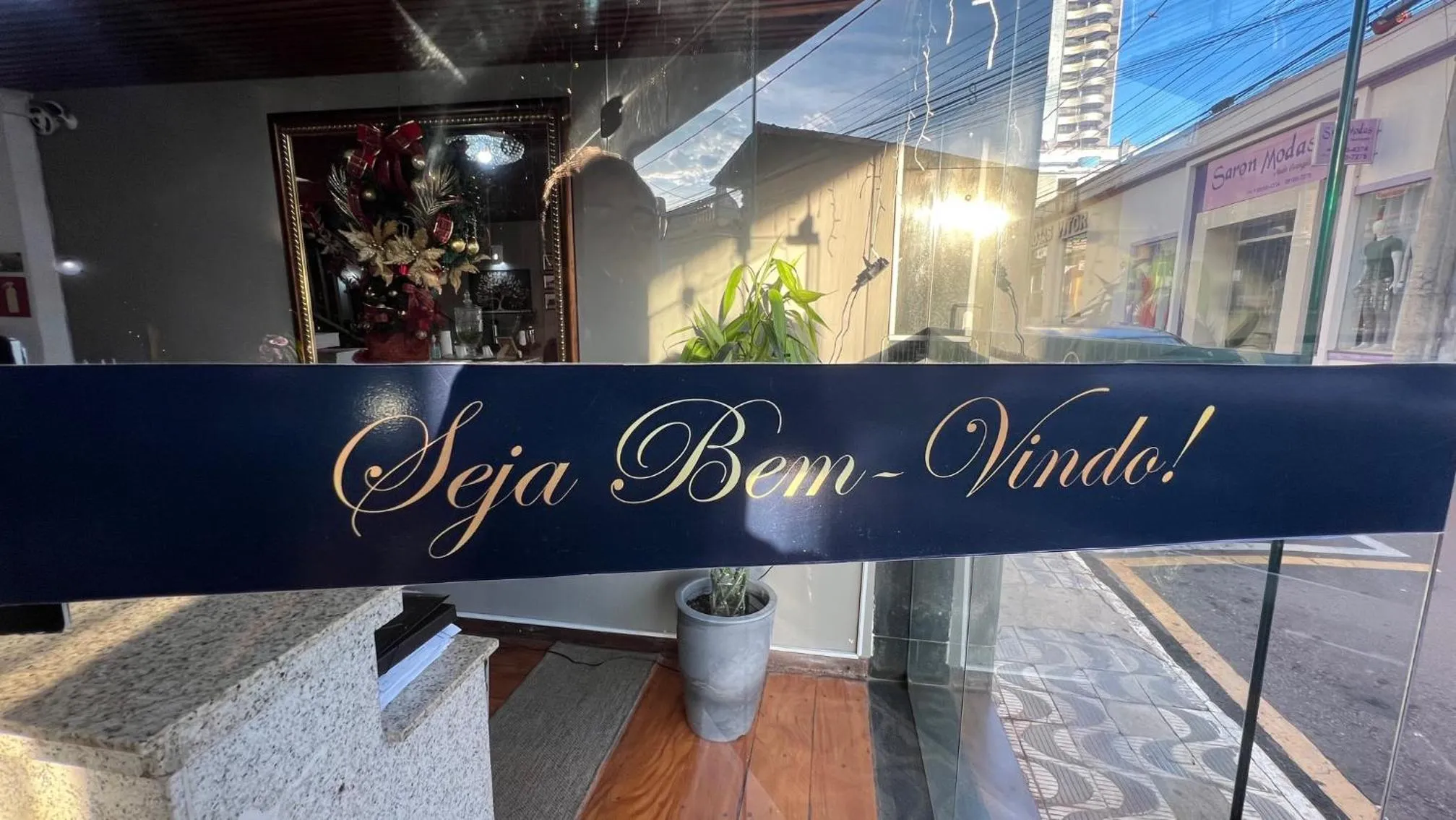 Facade/entrance in Hotel Dourado