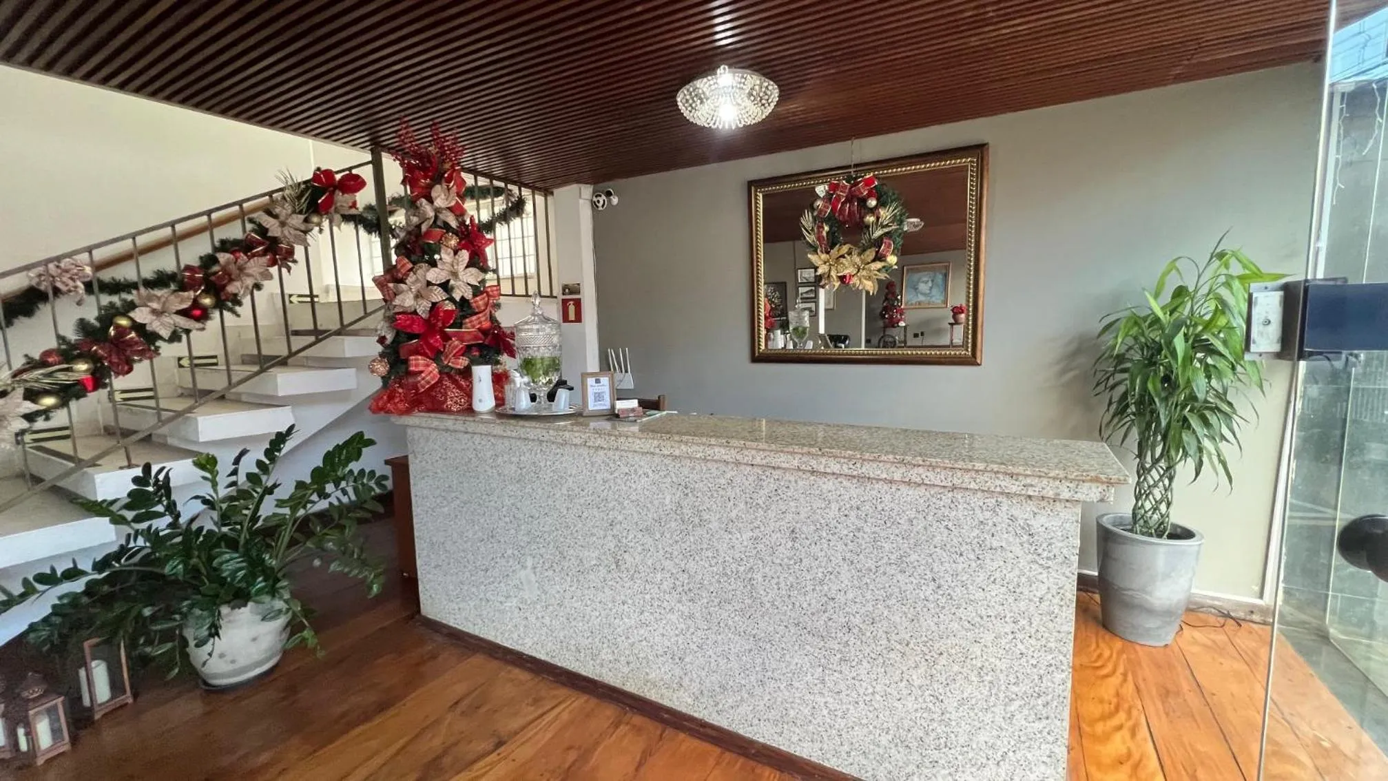 Lobby or reception in Hotel Dourado