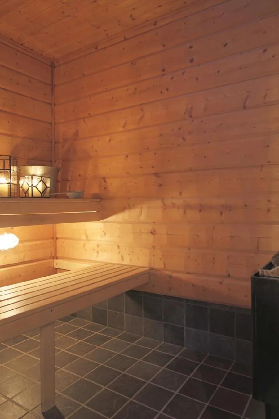 Sauna in RIBO Apartment Aurora