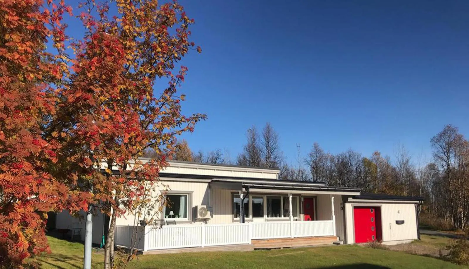 Facade/entrance in RIBO Apartment Aurora