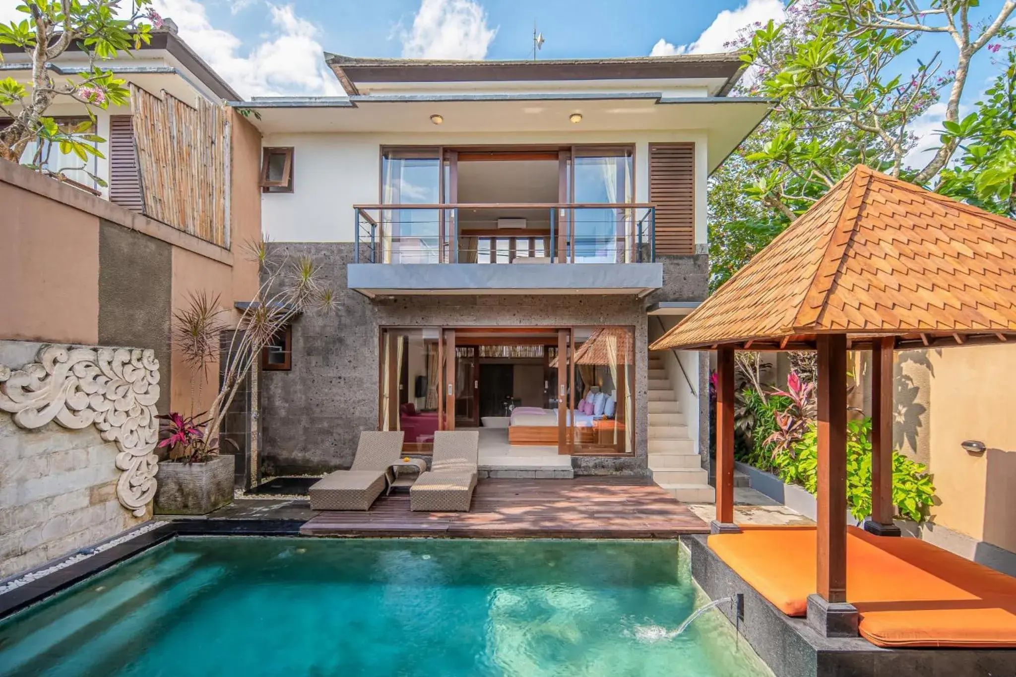 Two-Bedroom Villa with Private Pool in Nyanyi Sanctuary Villa Tabanan by Ini Vie Hospitality Two-Bedroom Villa with Private Pool in Nyanyi Sanctuary Villa Tabanan by Ini Vie Hospitality