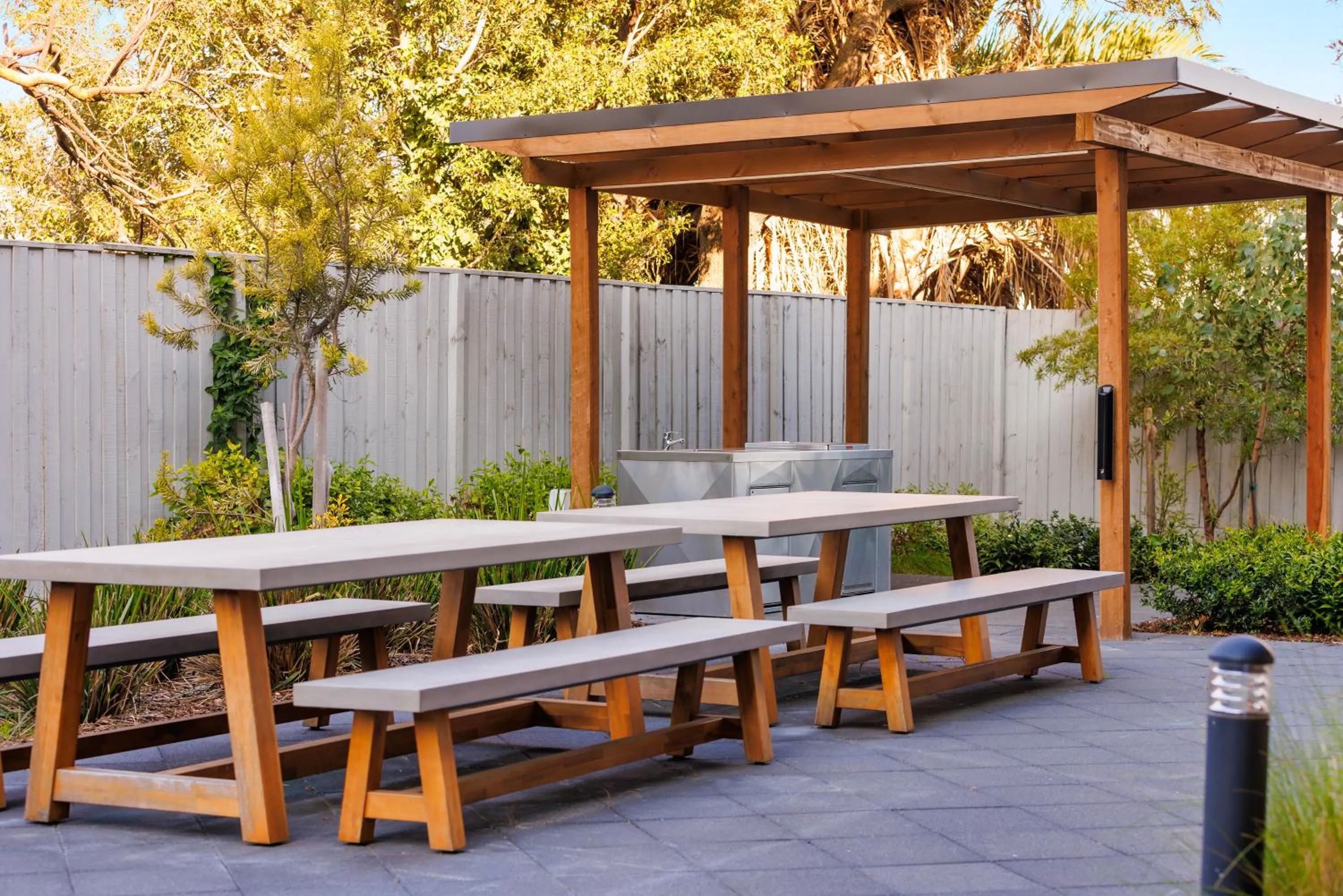 BBQ facilities in Quest Preston