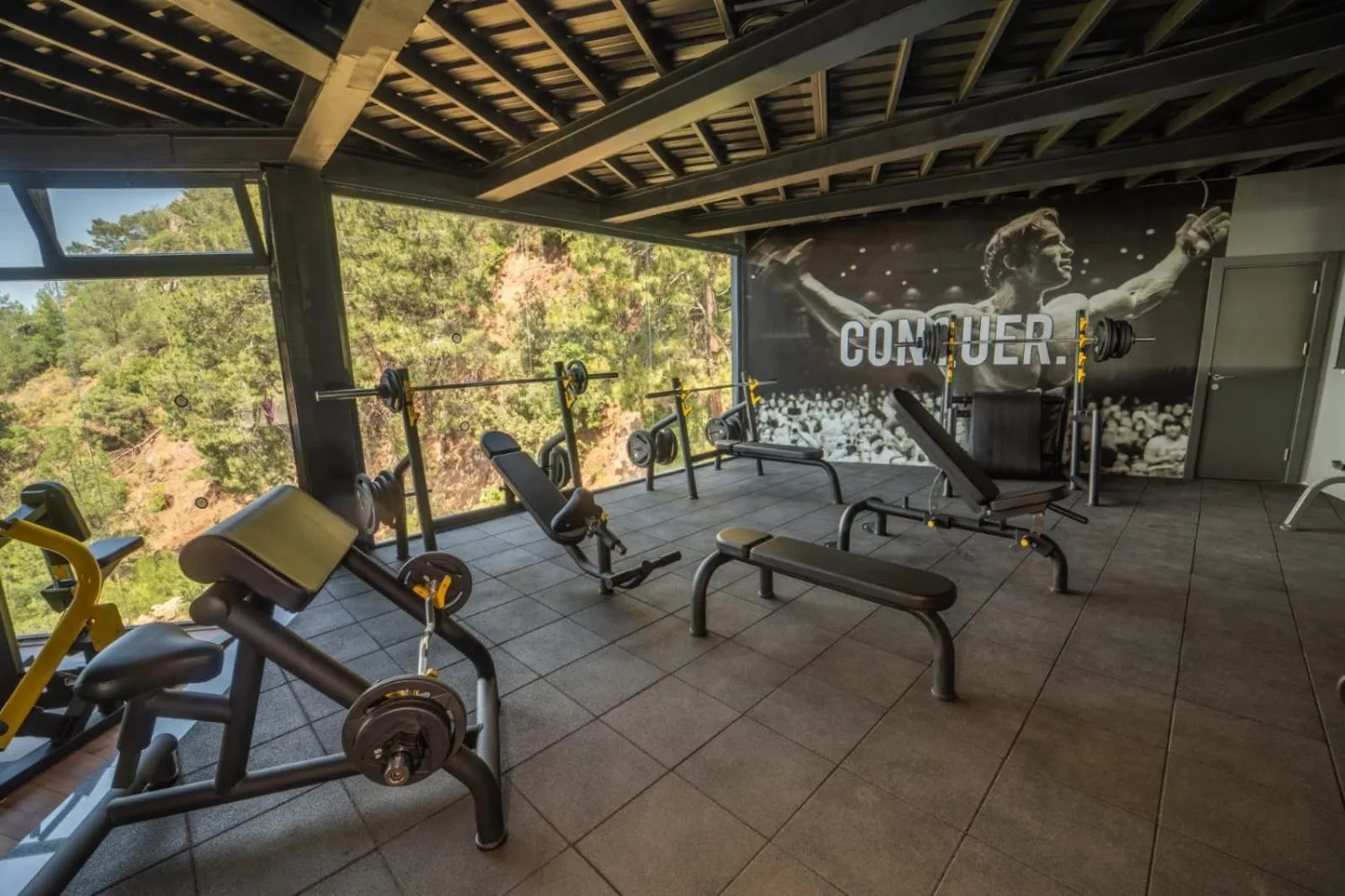 Fitness centre/facilities in Orka Sunlife Resort Hotel and Aquapark