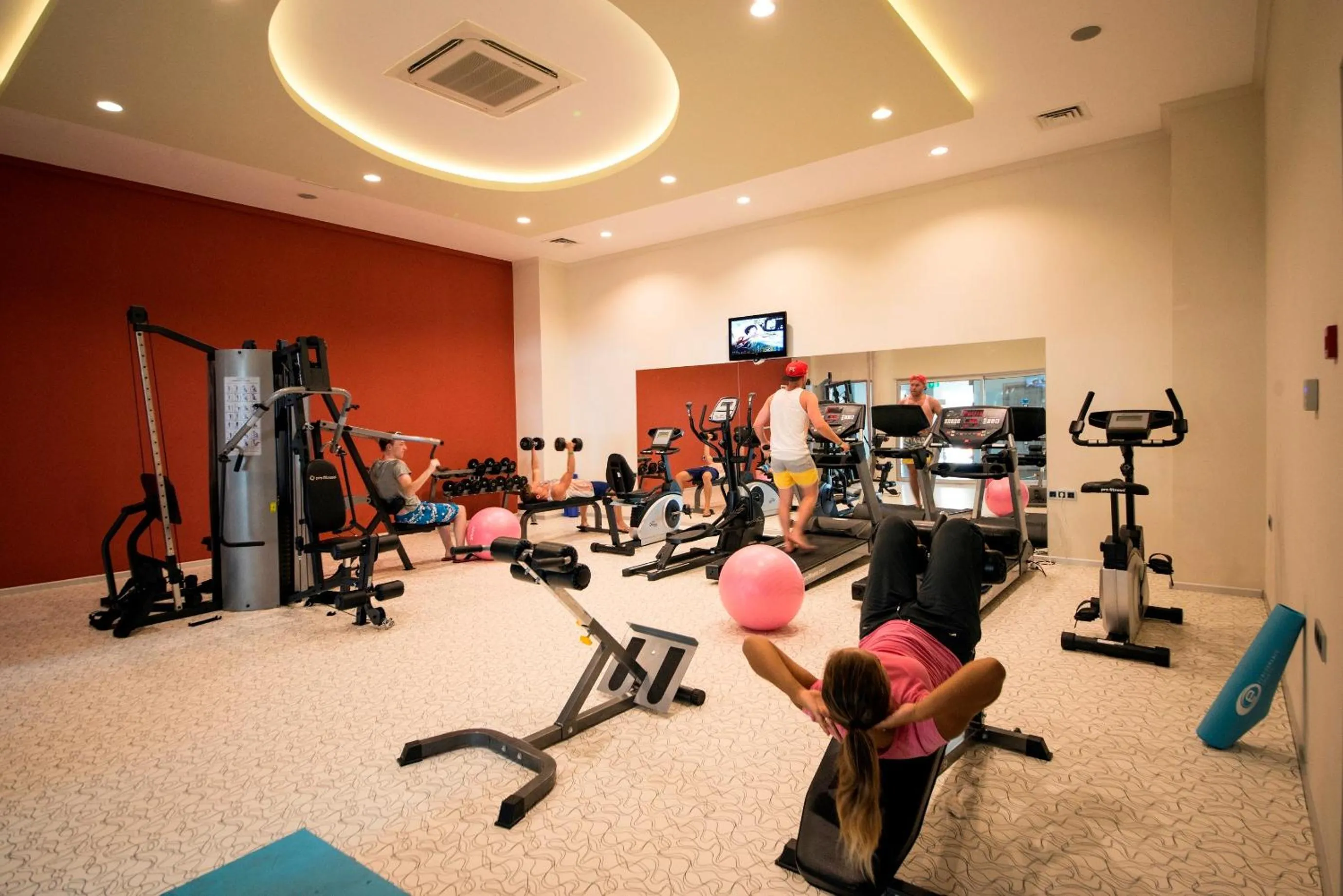 Fitness centre/facilities in Orka Sunlife Resort Hotel and Aquapark