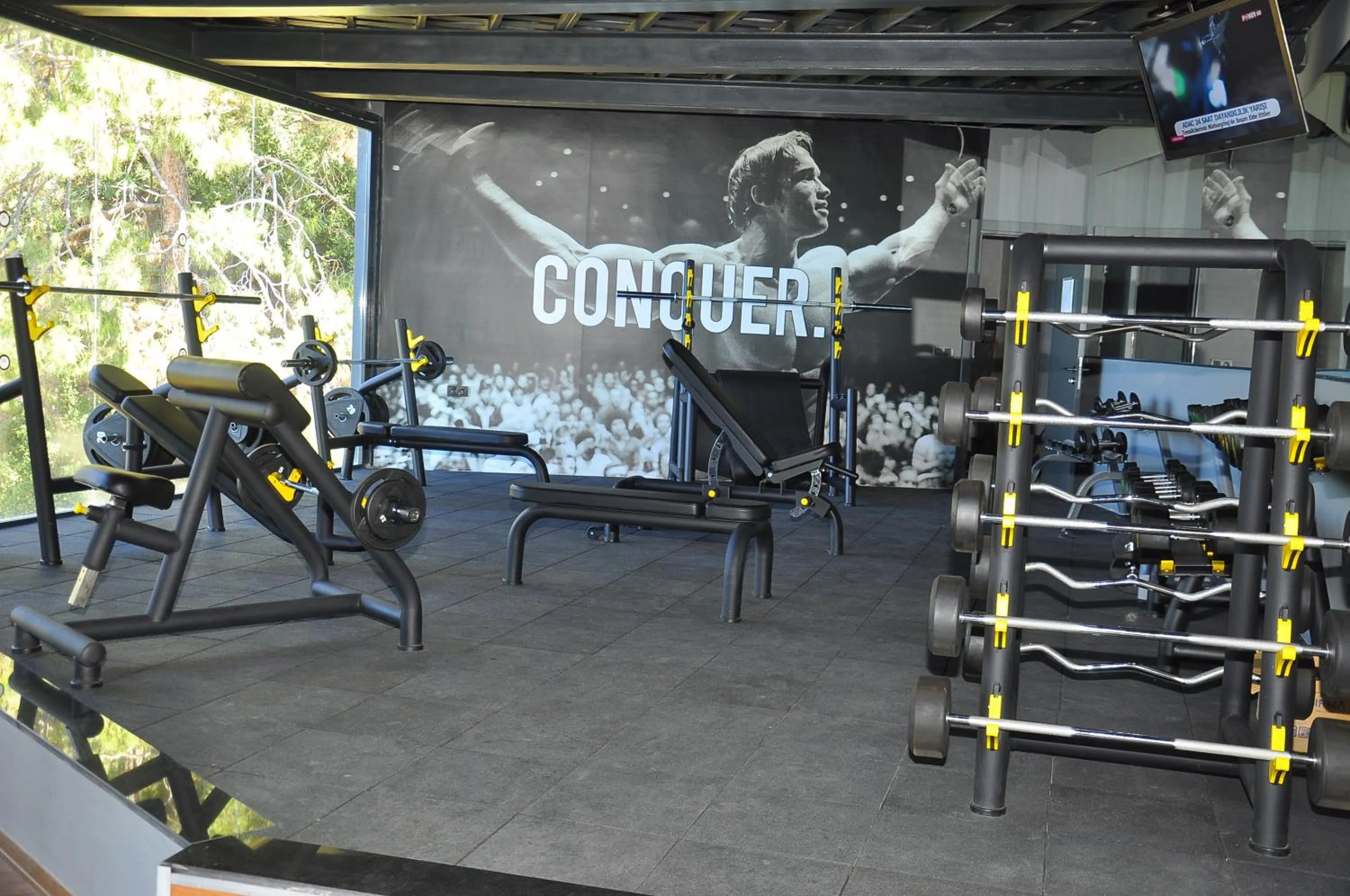 Fitness centre/facilities in Orka Sunlife Resort Hotel and Aquapark