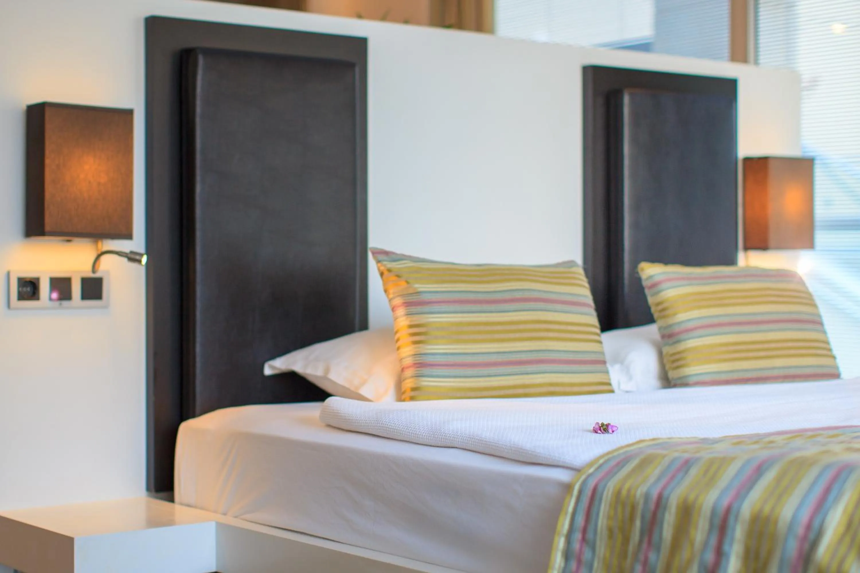 Bed in Orka Sunlife Resort Hotel and Aquapark