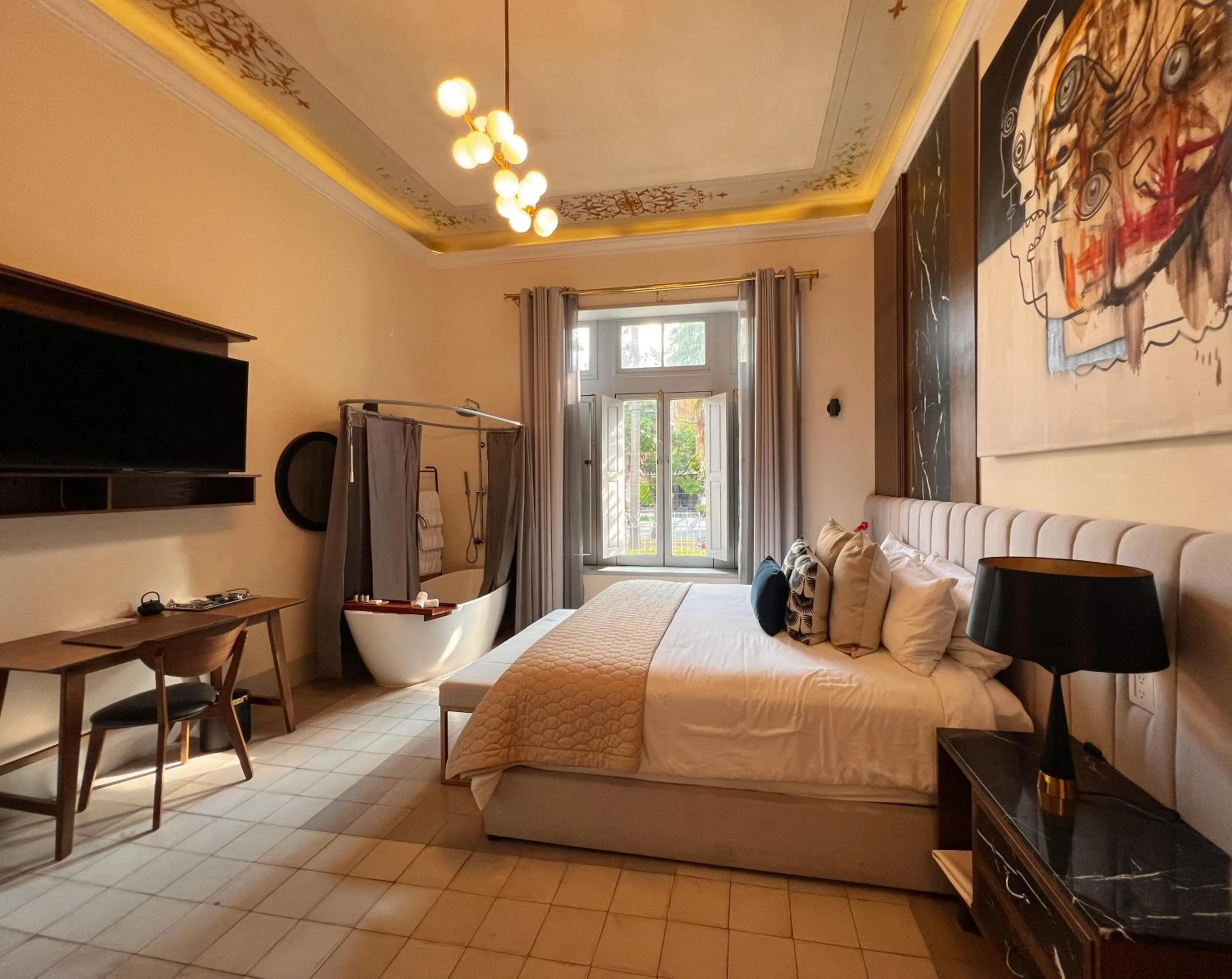 Bed in GALA Hotel Boutique