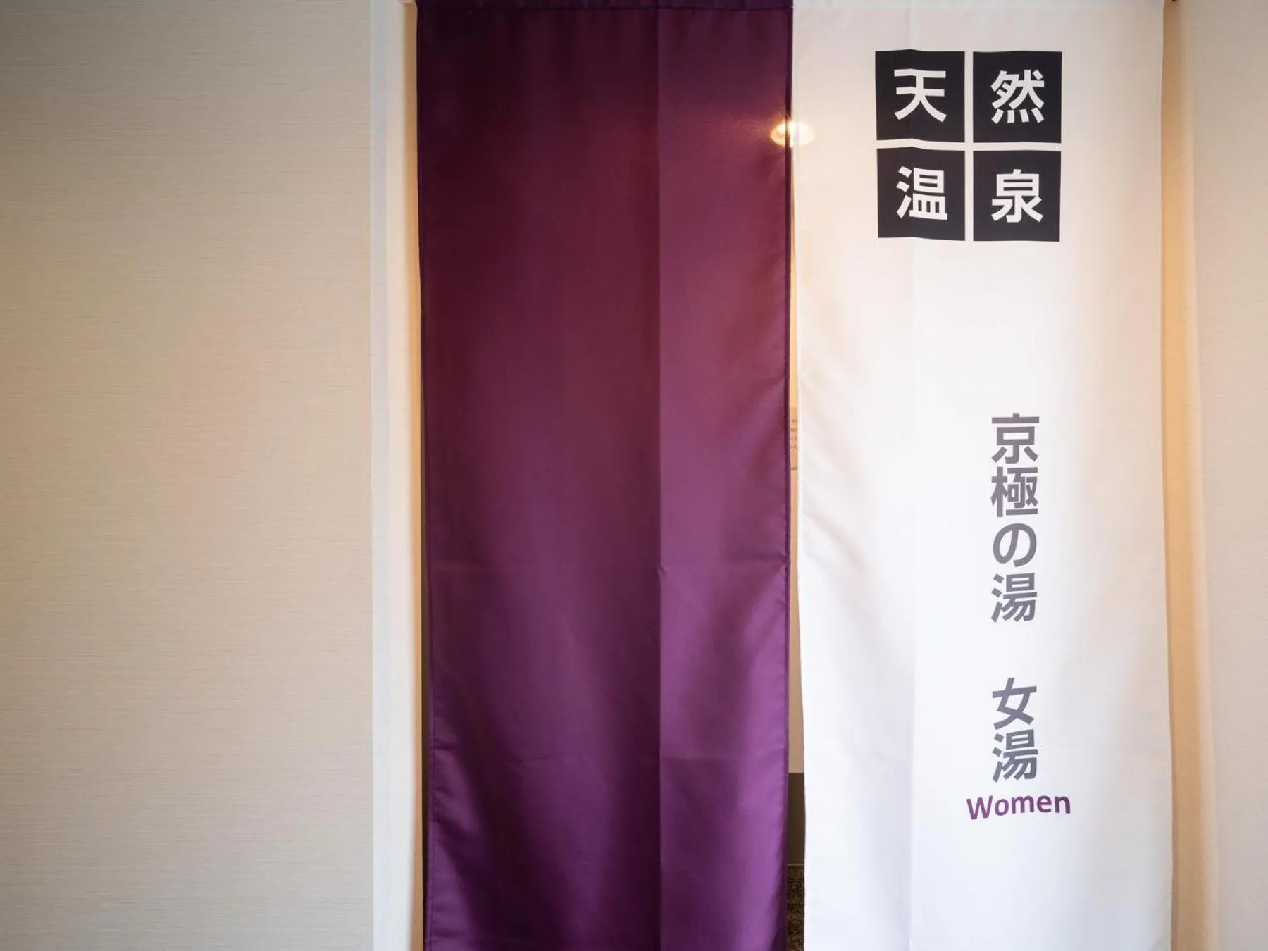 Hot Spring Bath in Super Hotel Marugame Ekimae