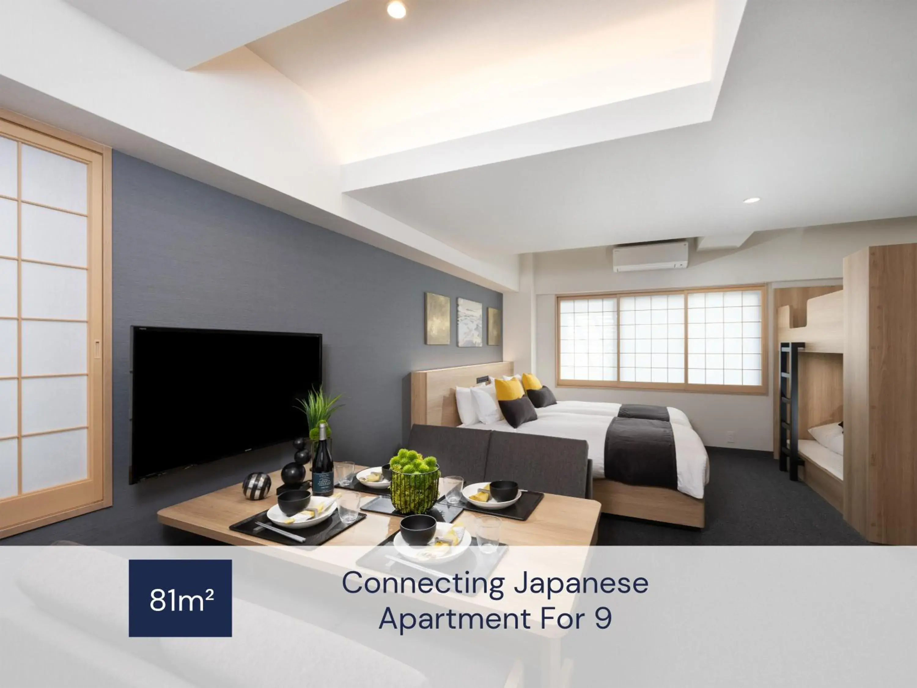 Photo of the whole room, Bed in MIMARU Osaka Shinsaibashi West Photo of the whole room, Bed in MIMARU Osaka Shinsaibashi West