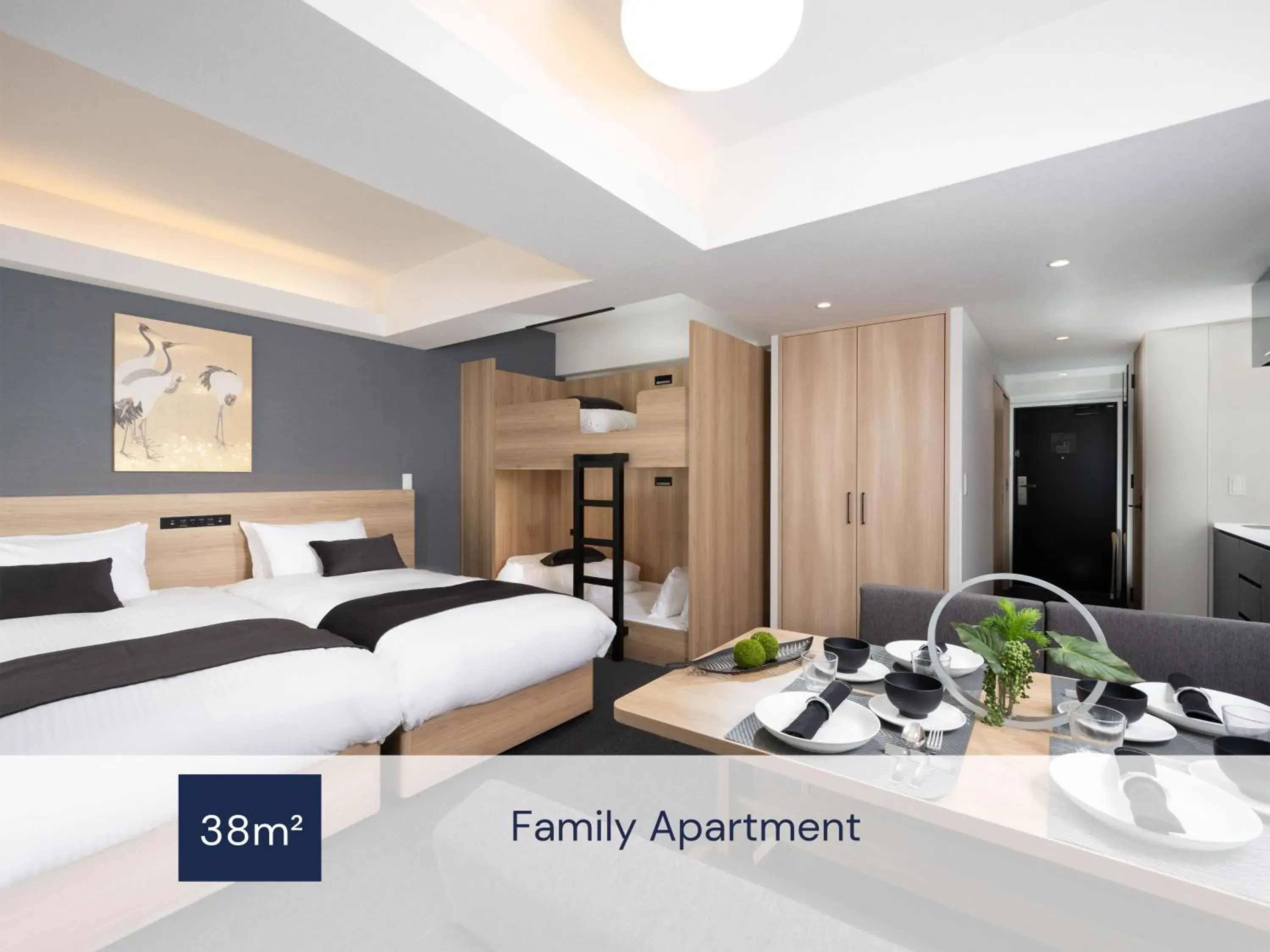 Photo of the whole room, Bed in MIMARU Osaka Shinsaibashi West Photo of the whole room, Bed in MIMARU Osaka Shinsaibashi West