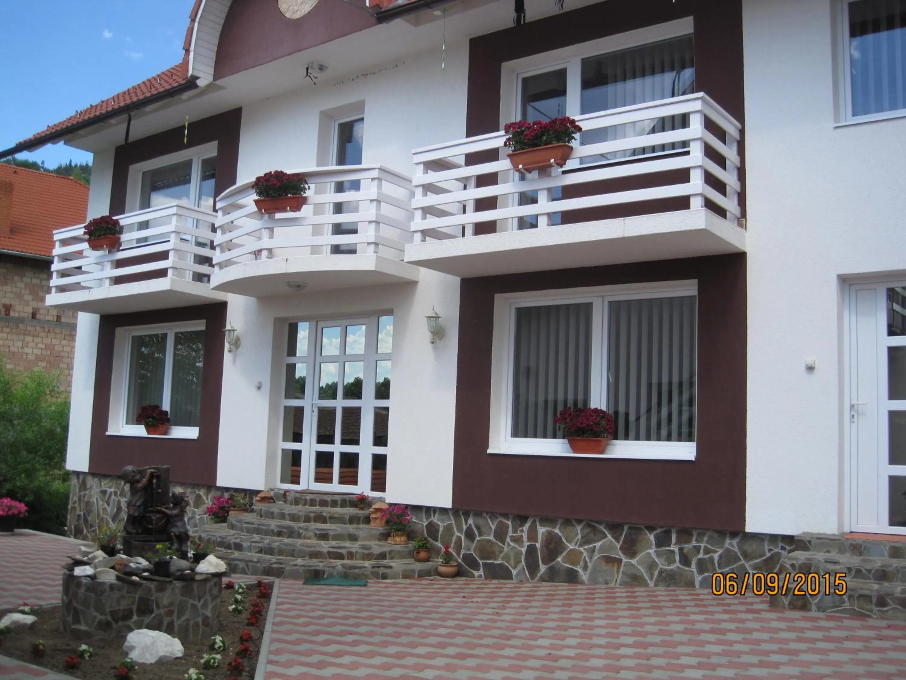 Facade/entrance in Zoltán & Erika Panzió Parajd