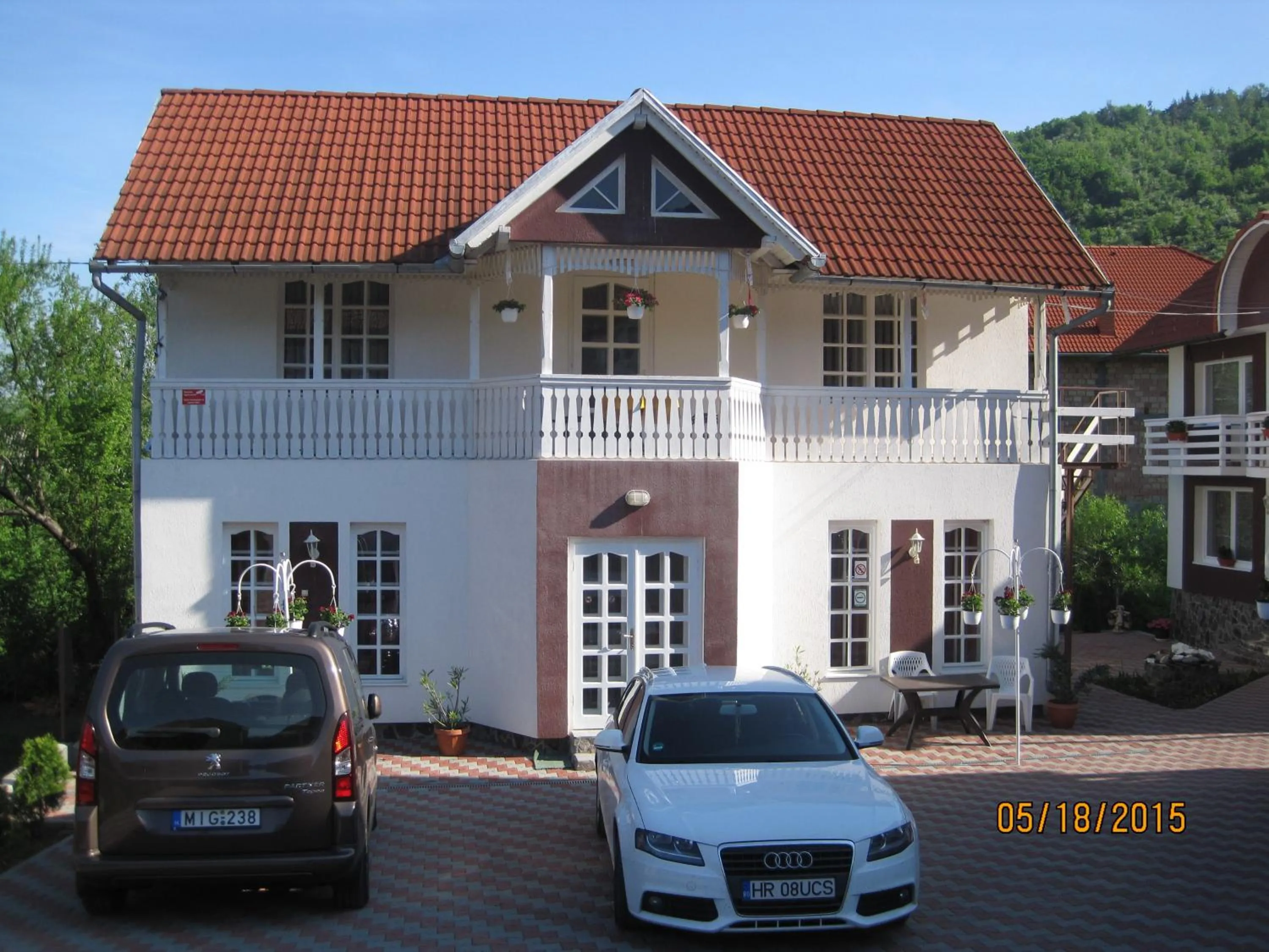 Property building in Zoltán & Erika Panzió Parajd