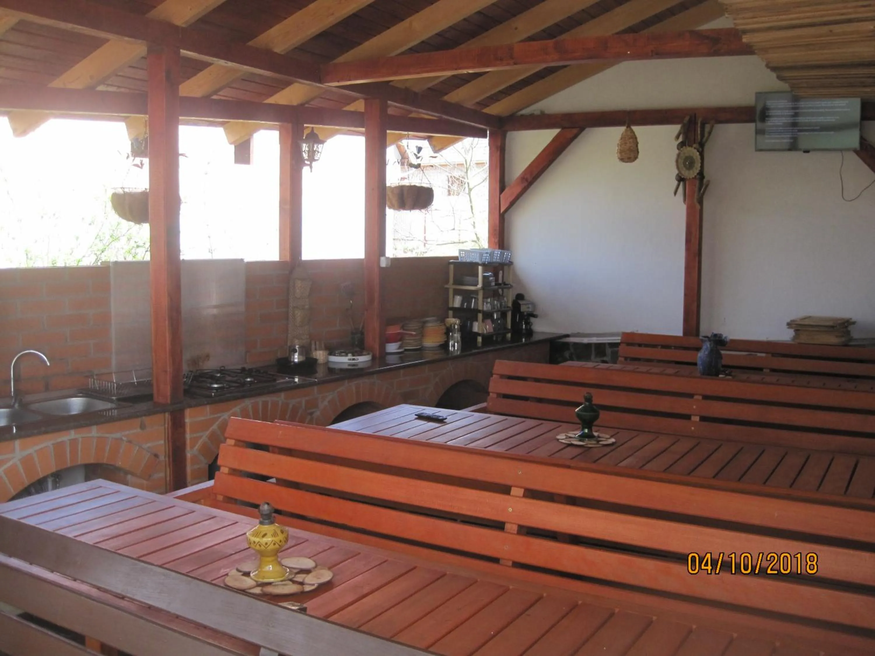 BBQ facilities in Zoltán & Erika Panzió Parajd
