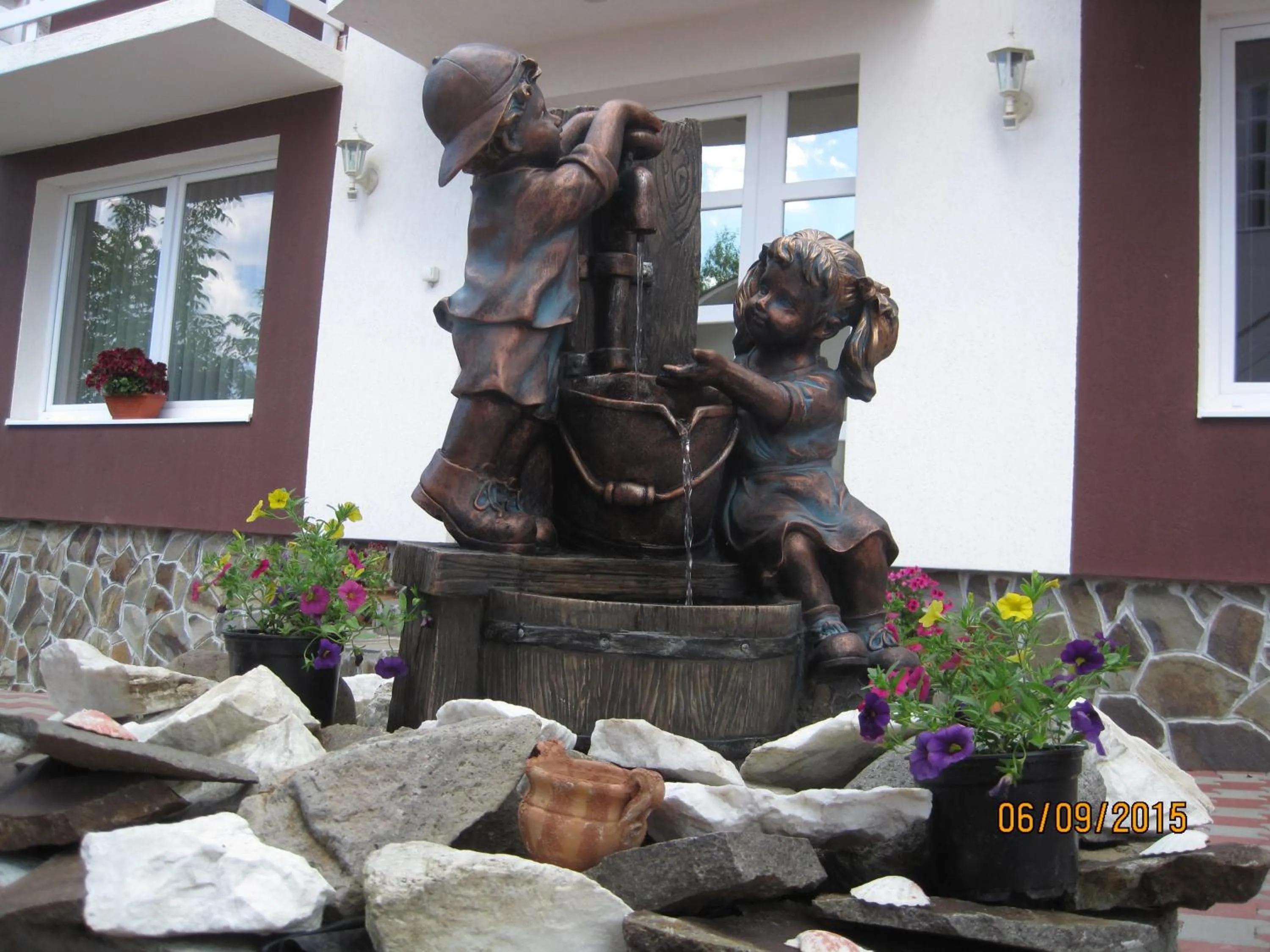 Decorative detail in Zoltán & Erika Panzió Parajd