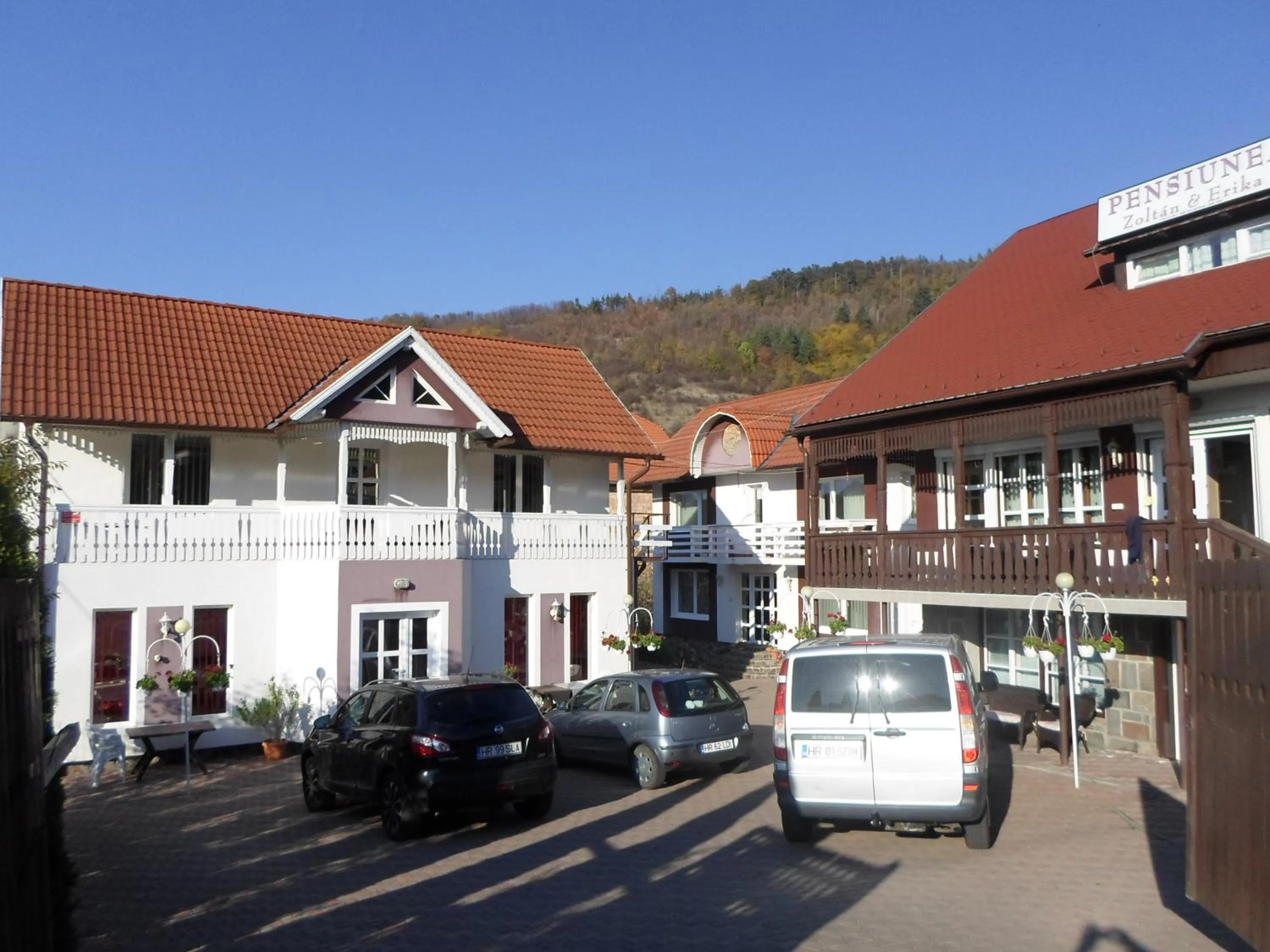 Facade/entrance in Zoltán & Erika Panzió Parajd