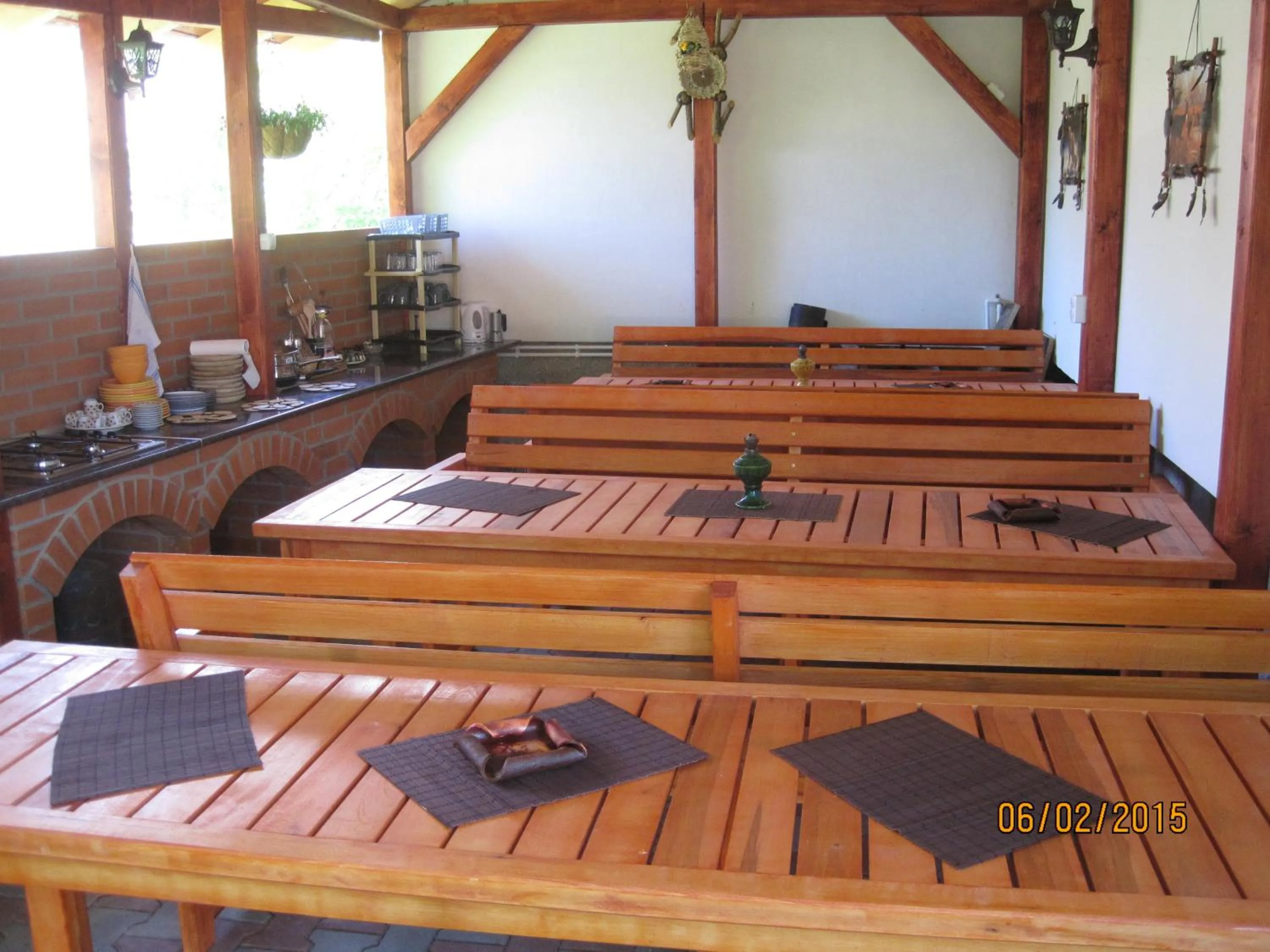 BBQ facilities in Zoltán & Erika Panzió Parajd