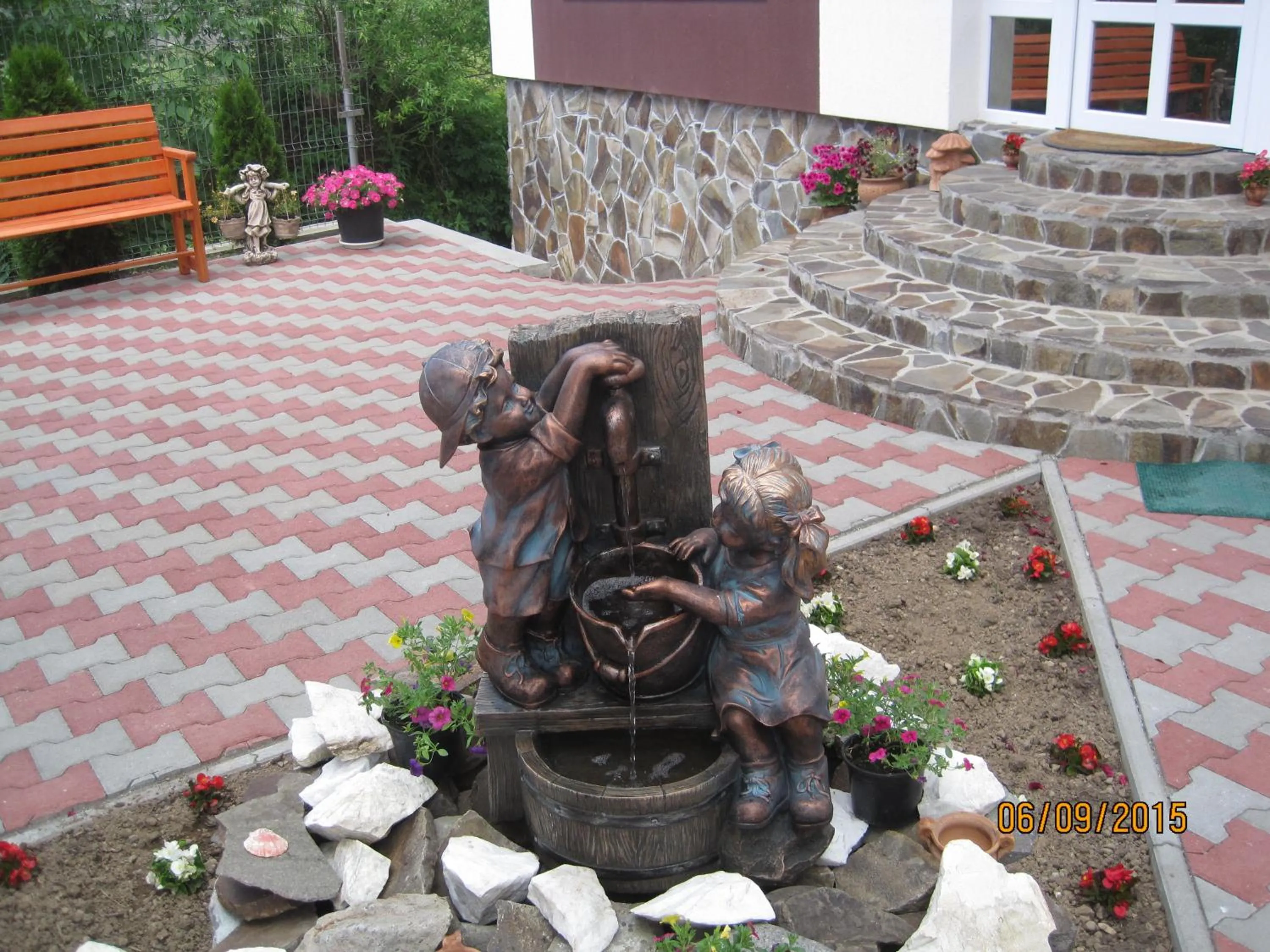 Decorative detail in Zoltán & Erika Panzió Parajd