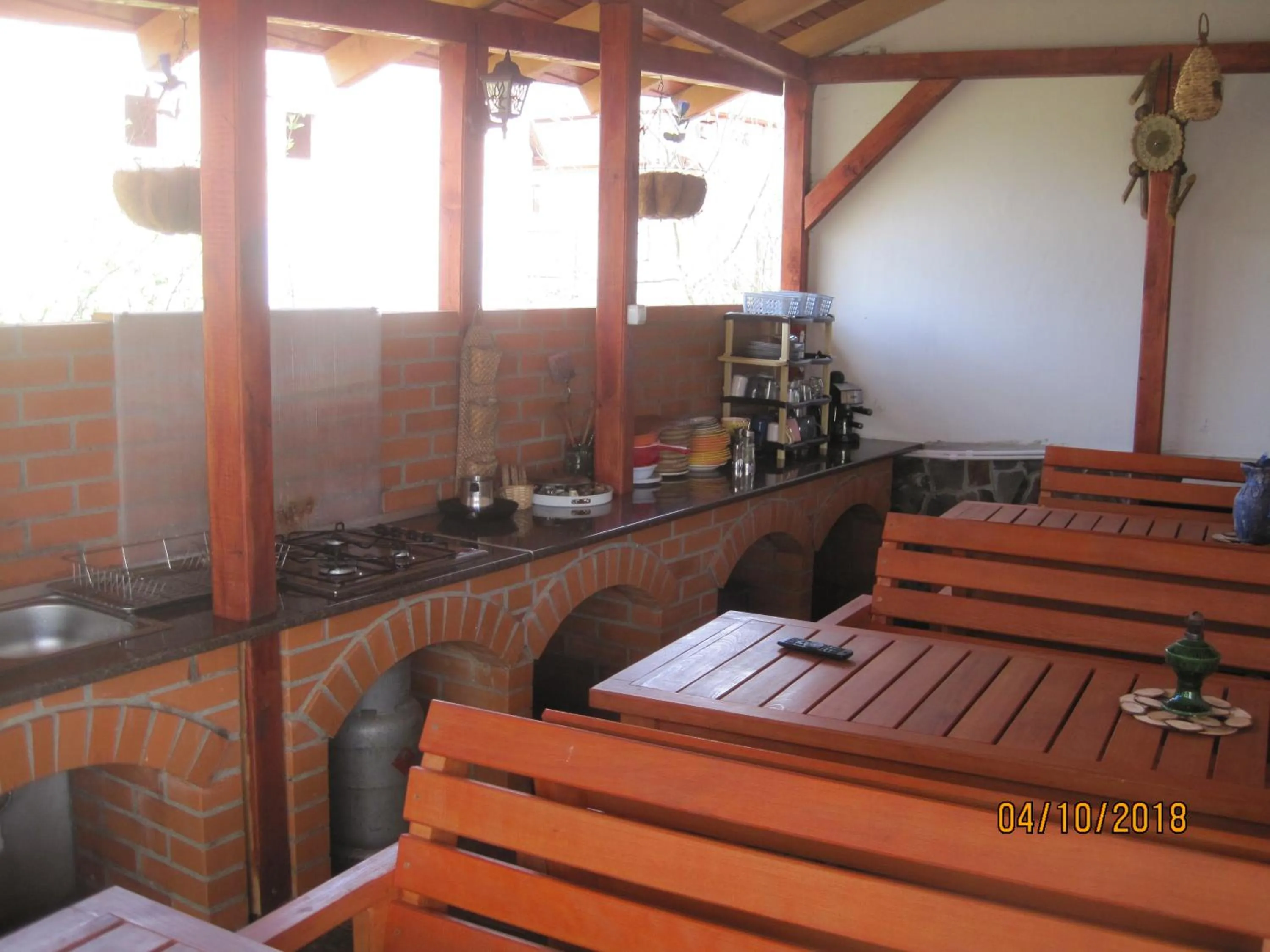 BBQ facilities in Zoltán & Erika Panzió Parajd