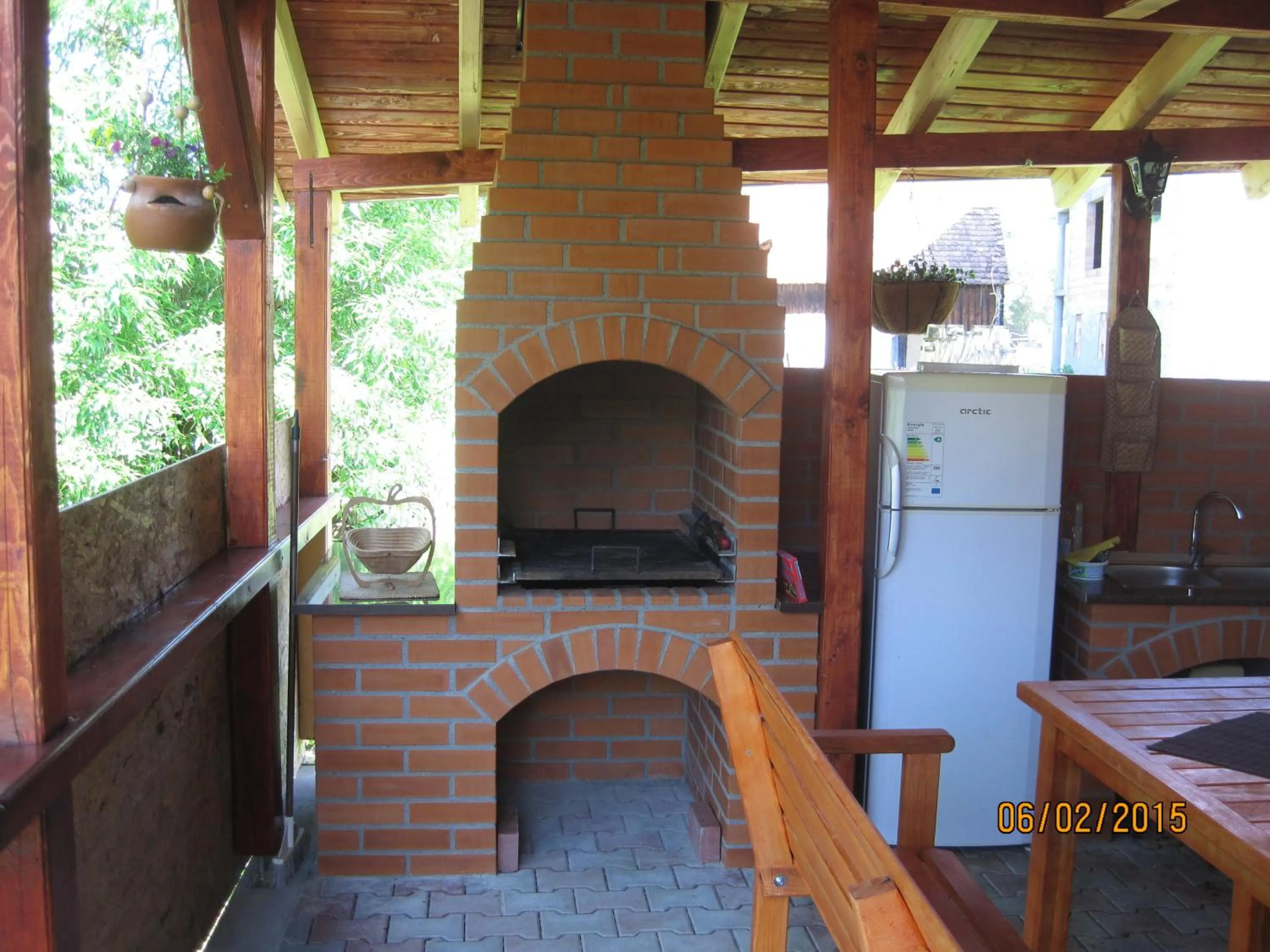 BBQ facilities in Zoltán & Erika Panzió Parajd