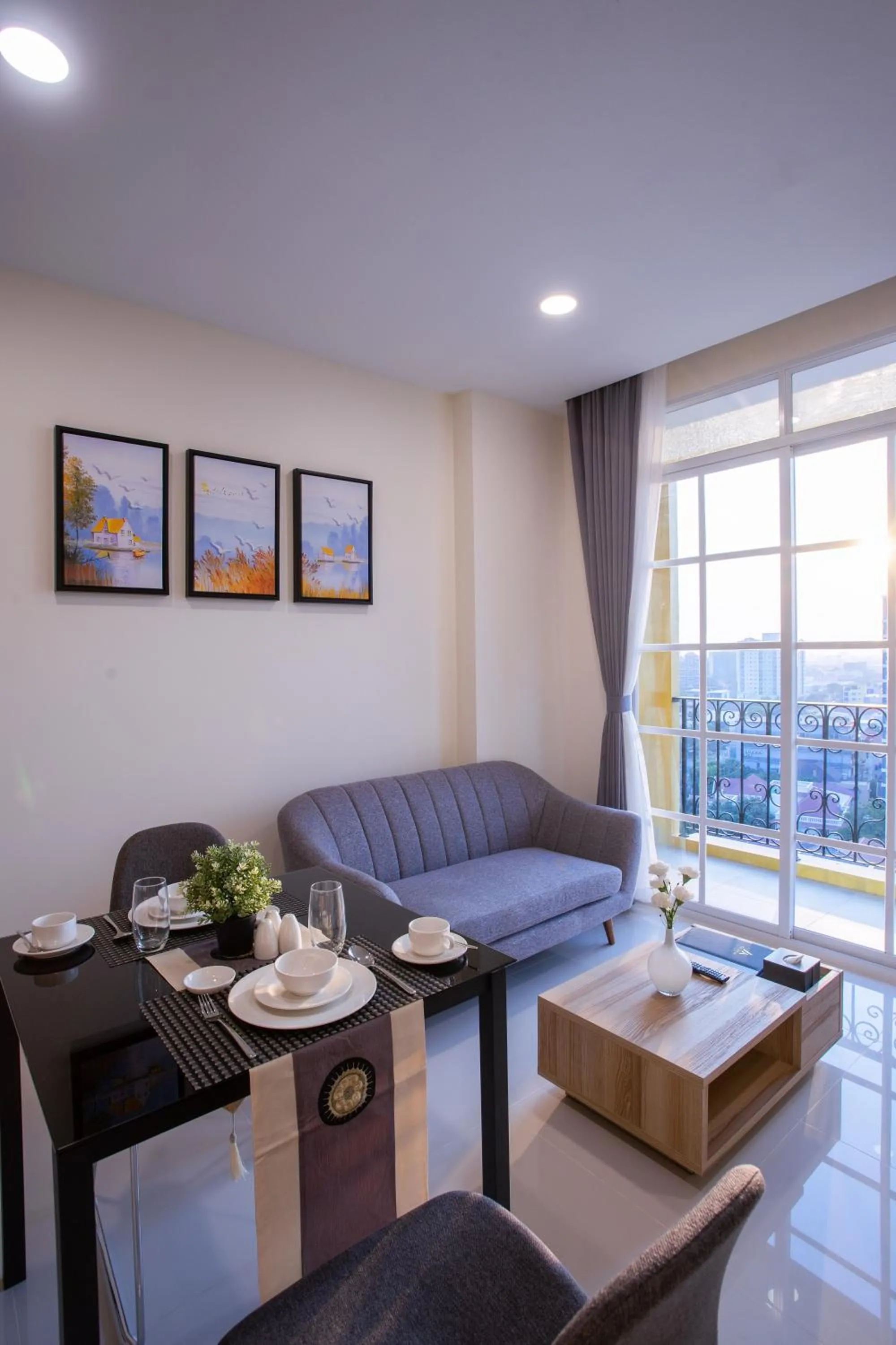 Living room in TK VIEW HOTEL & APARTMENT