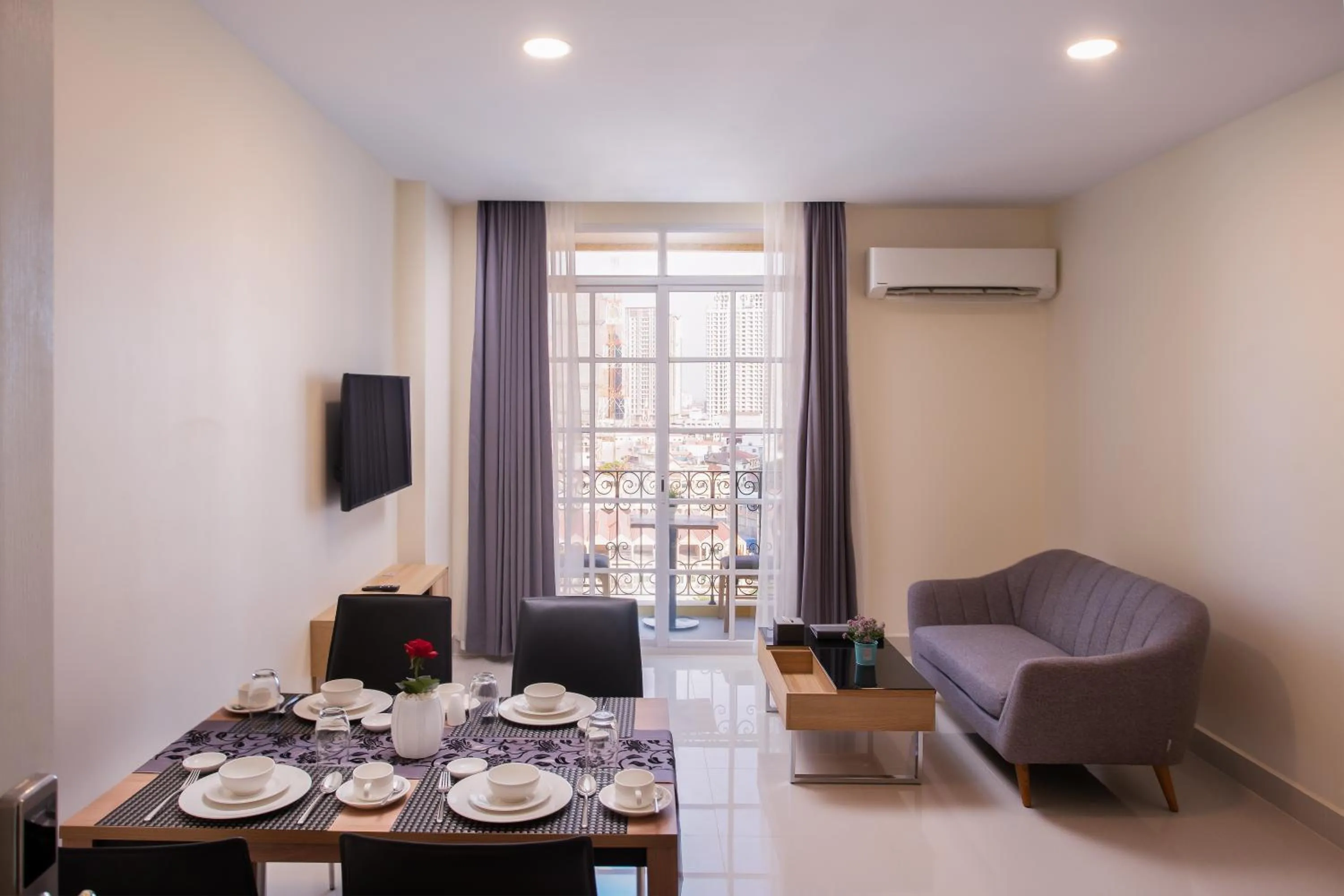 Living room in TK VIEW HOTEL & APARTMENT