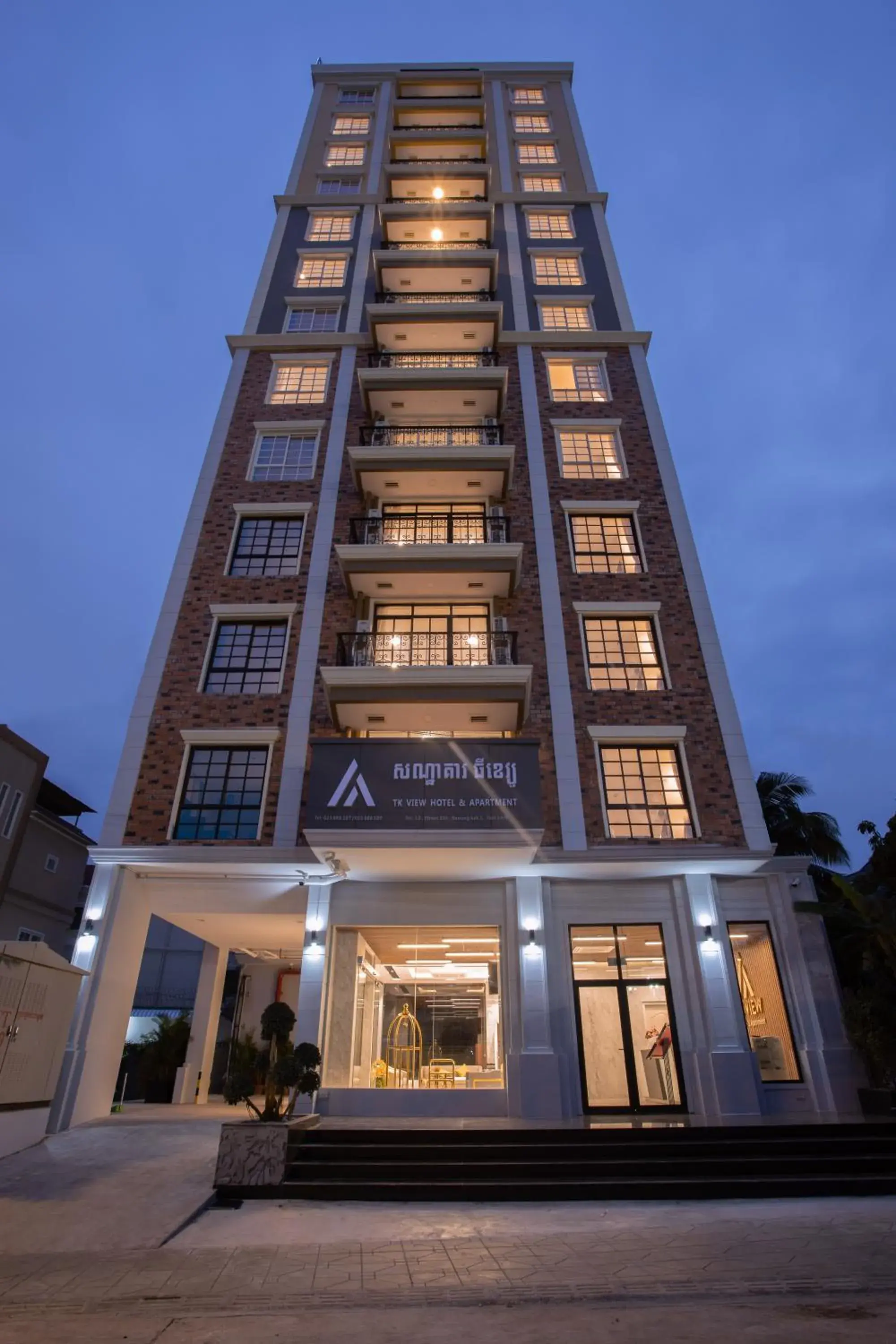 Property building in TK VIEW HOTEL & APARTMENT Property building in TK VIEW HOTEL & APARTMENT